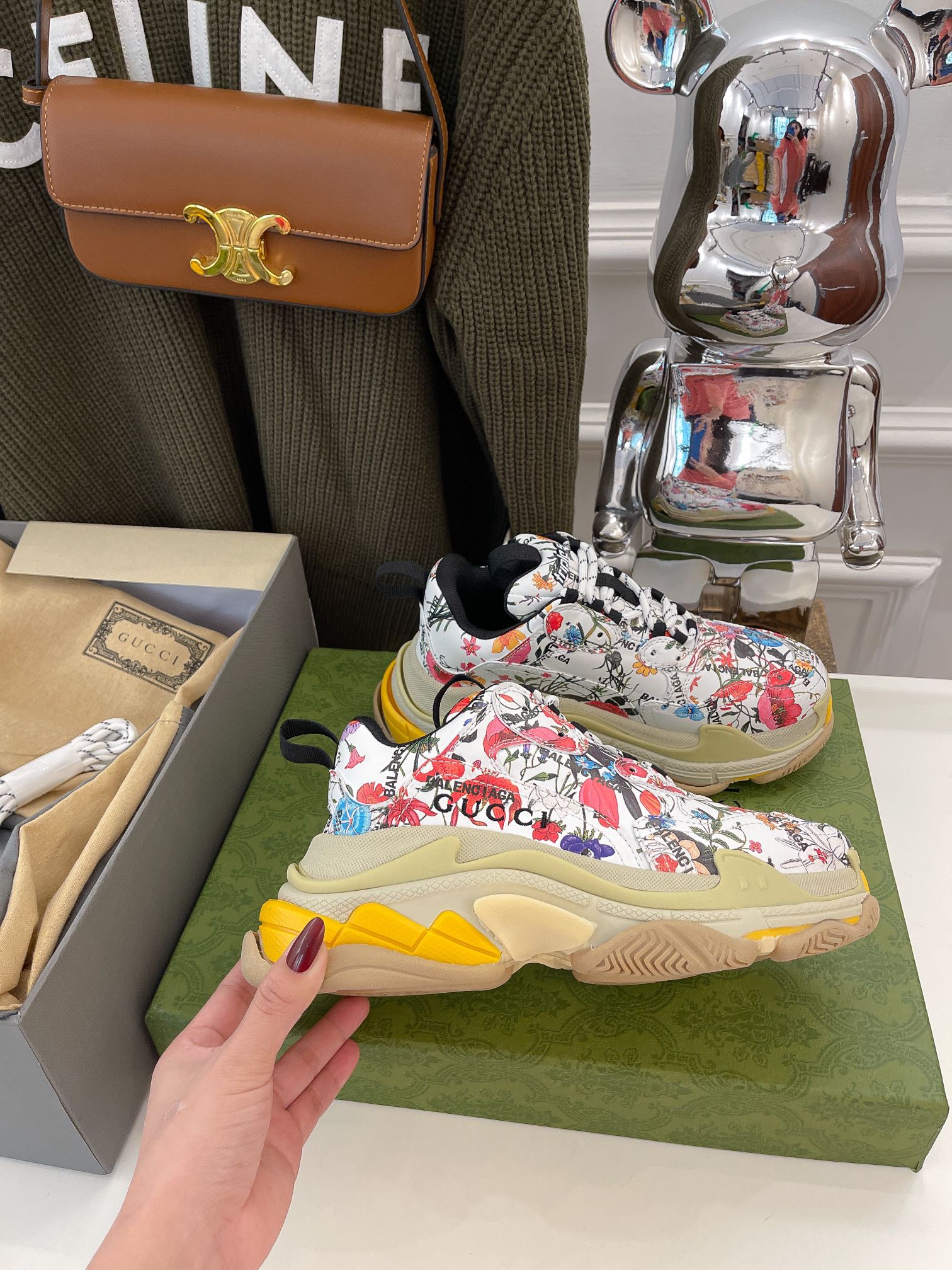 Gucci - Массивные туфли - 27