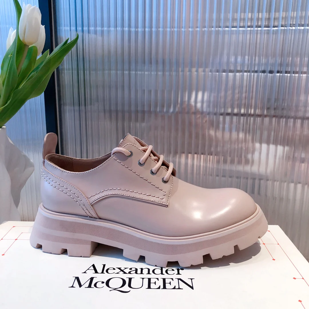 Лоферы на платформе McQueen