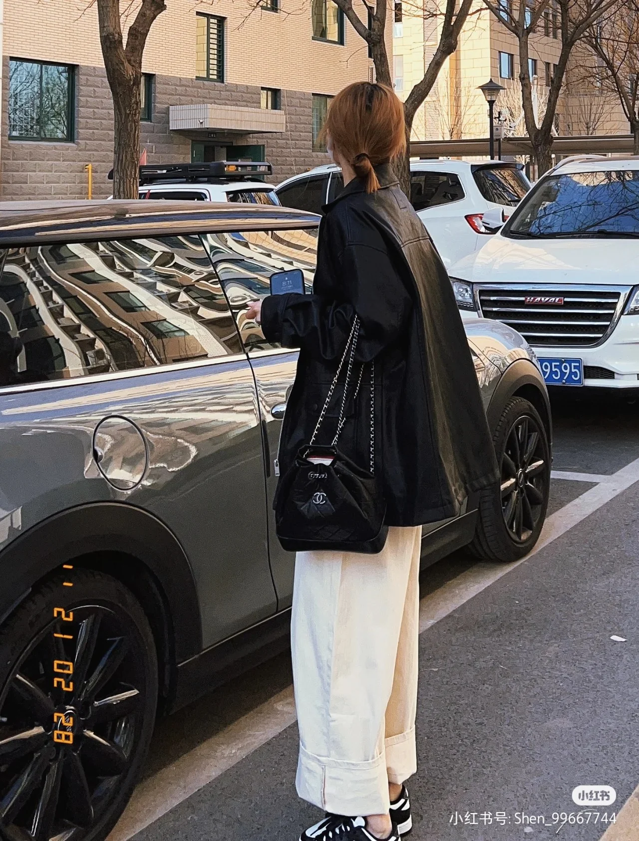 Рюкзак-хобо Chanel Gabrielle с цепочкой Twinkle Chain - черный