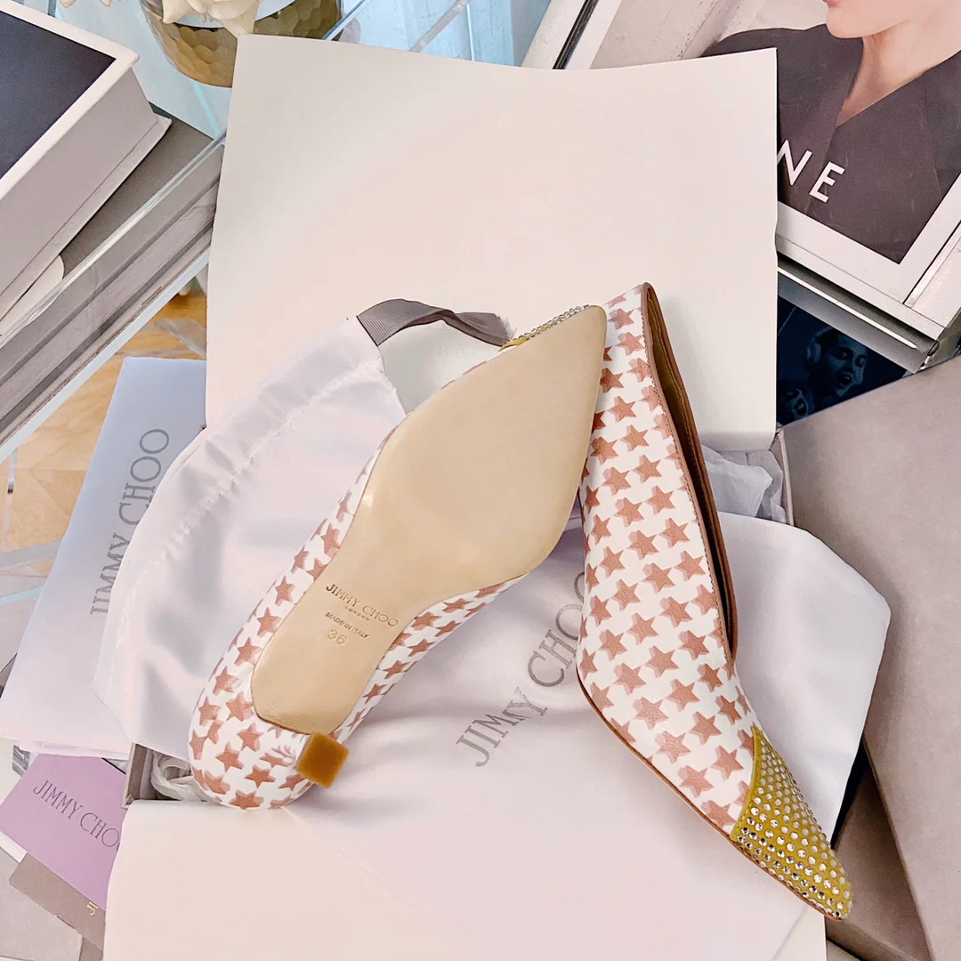 Jimmy - Новинка ранней весны 2022 года - Туфли на низком каблуке