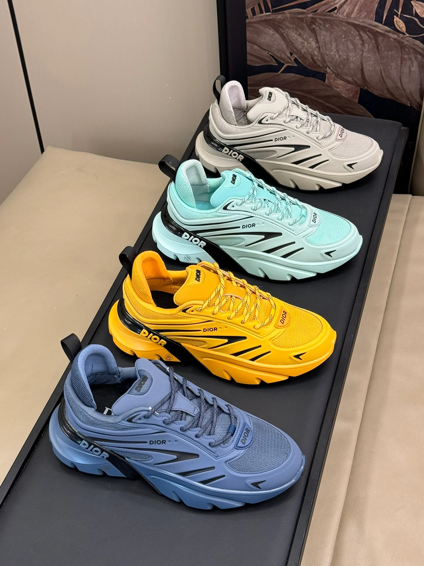 Изображение 2 коллекции кроссовок Dior 2024 года.