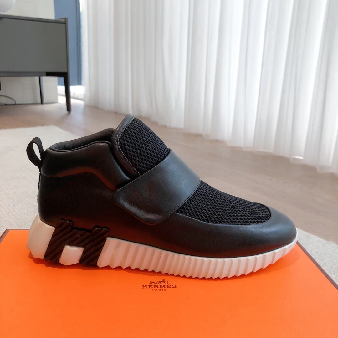 Новые кроссовки Hermes Giga 2023 года - унисекс - черные