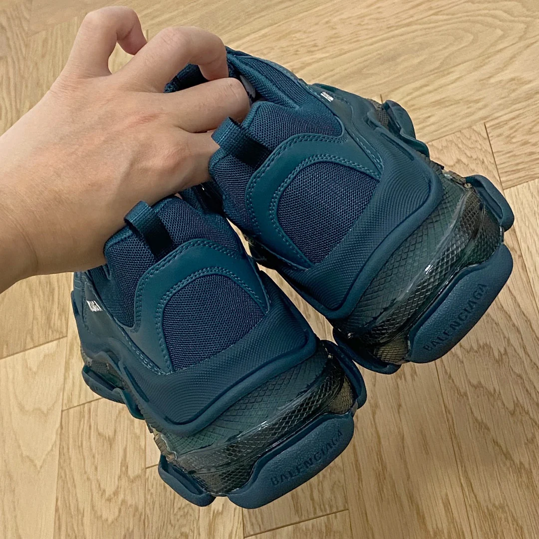 Кроссовки Balenciaga Triples Cushion Chunky Shoes - Lake Green