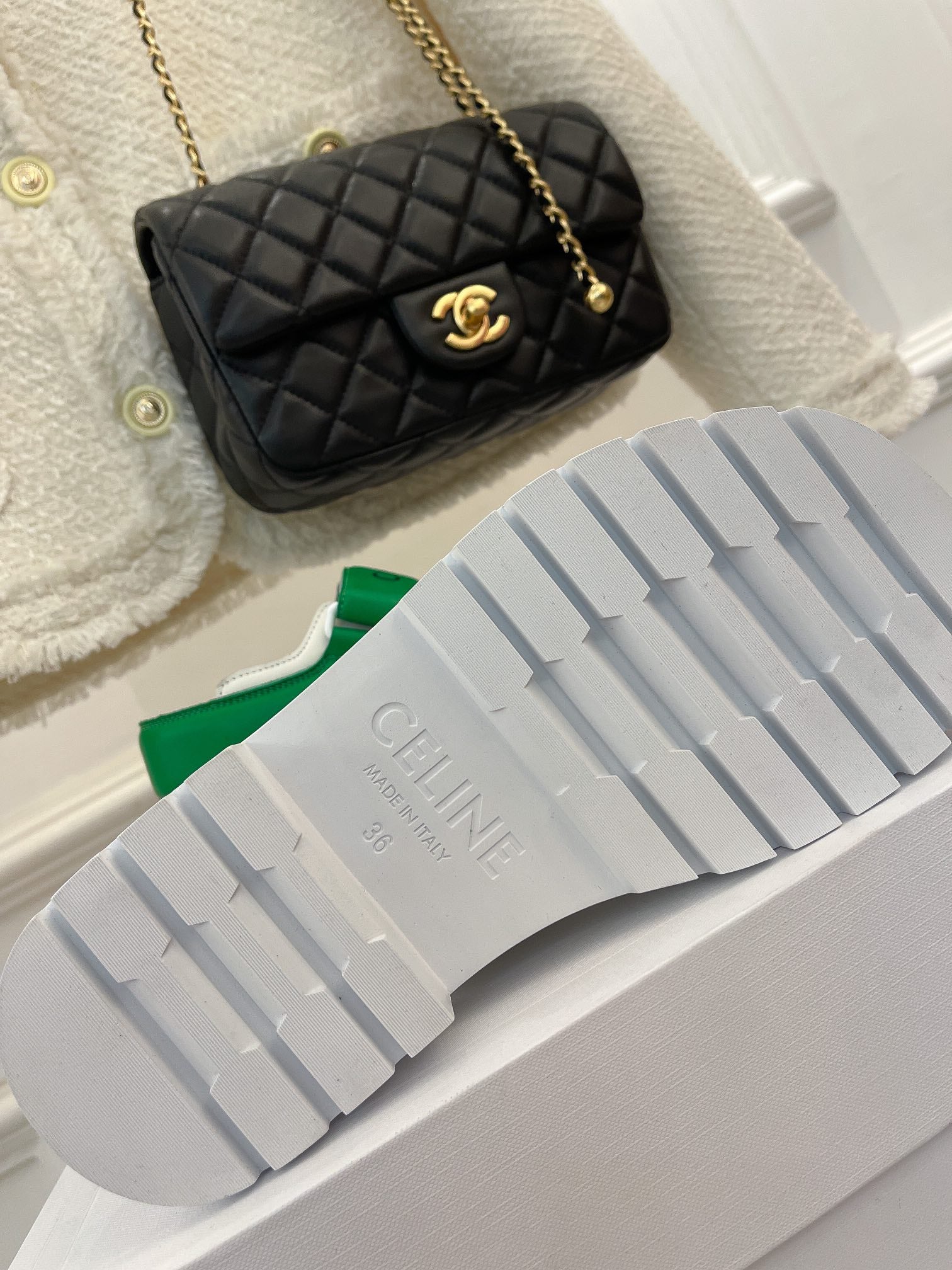 Сандалии на платформе Celine - 1