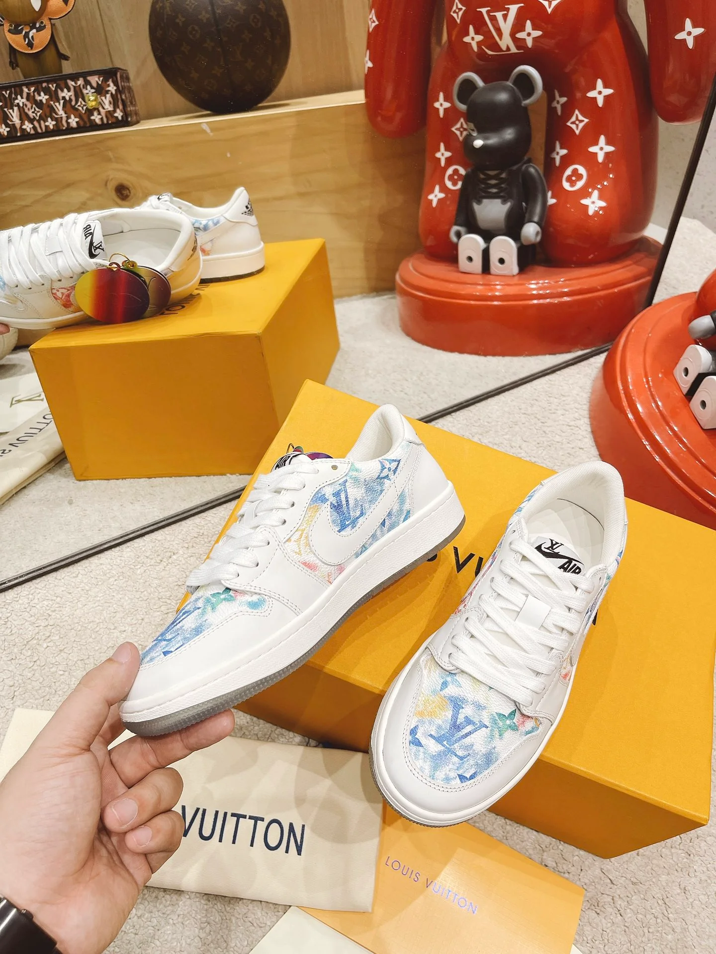 Обувь LV - обувь, созданная в рамках сотрудничества LV и Nike - 1