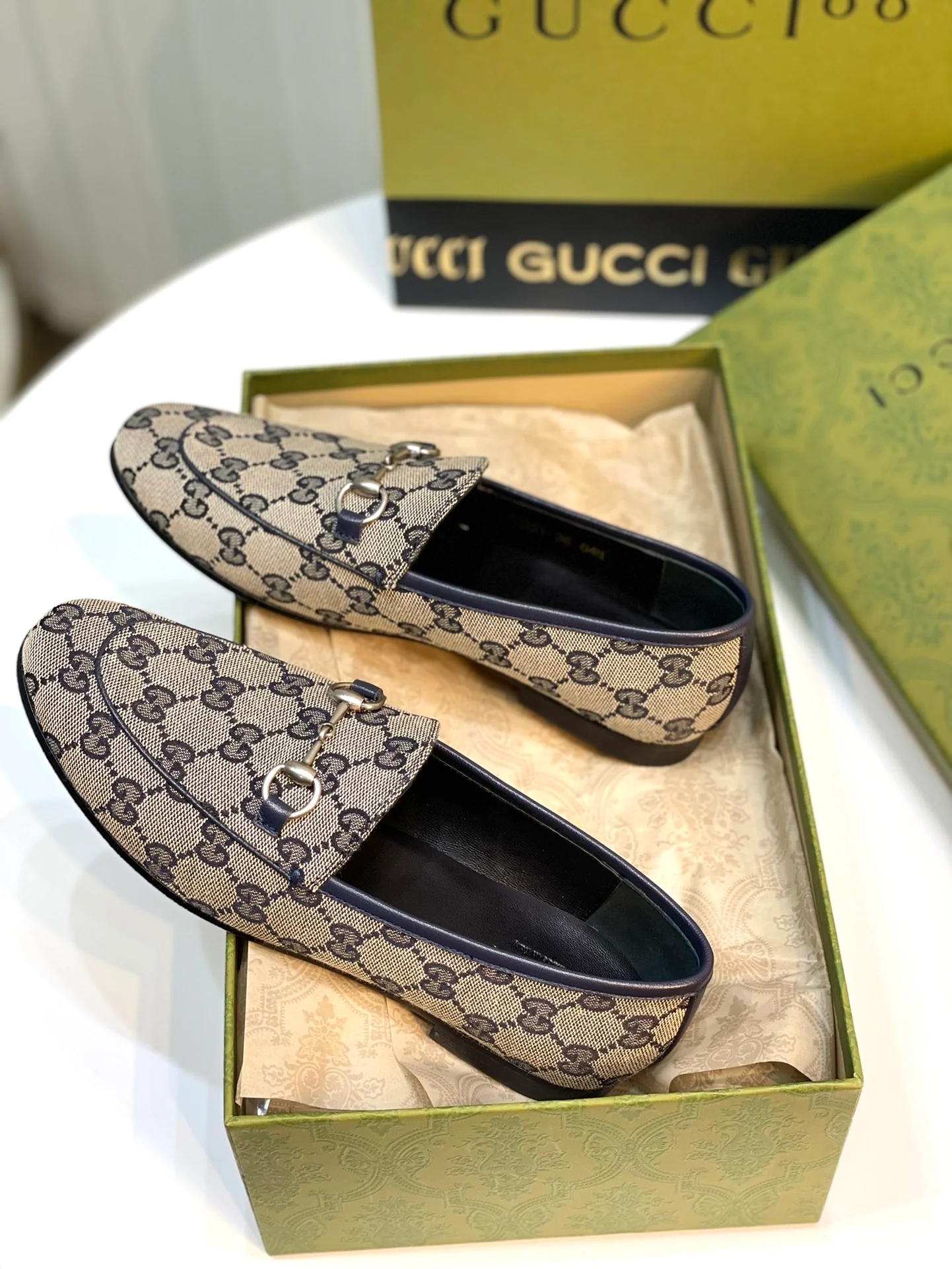 Балетки с монограммой Gucci