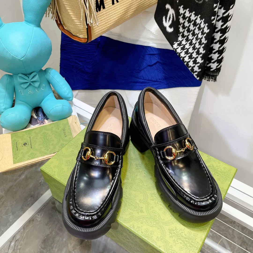 Лоферы на платформе Gucci