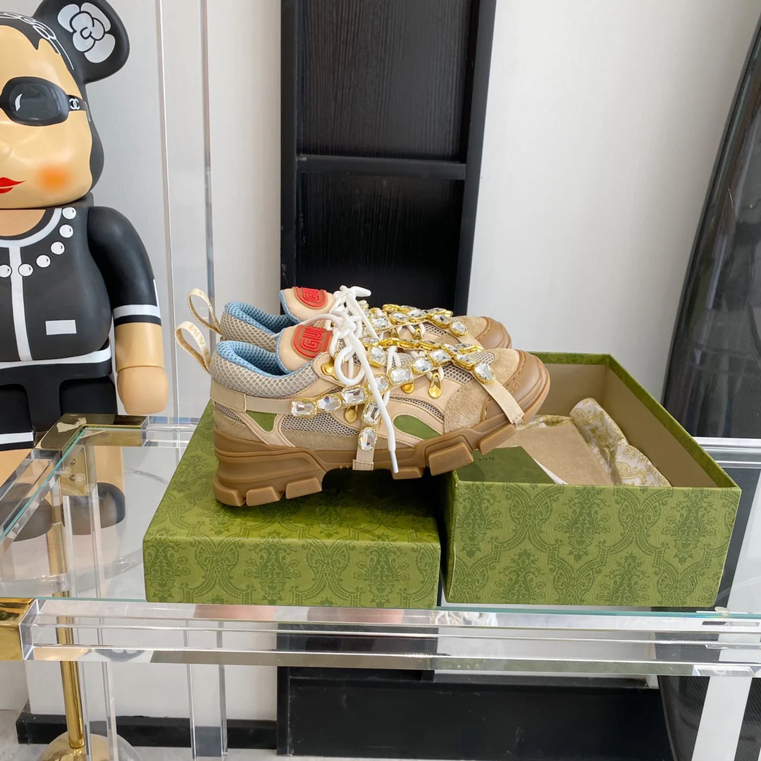 Gucci - Кроссовки - Массивная обувь - Парный стиль - 3