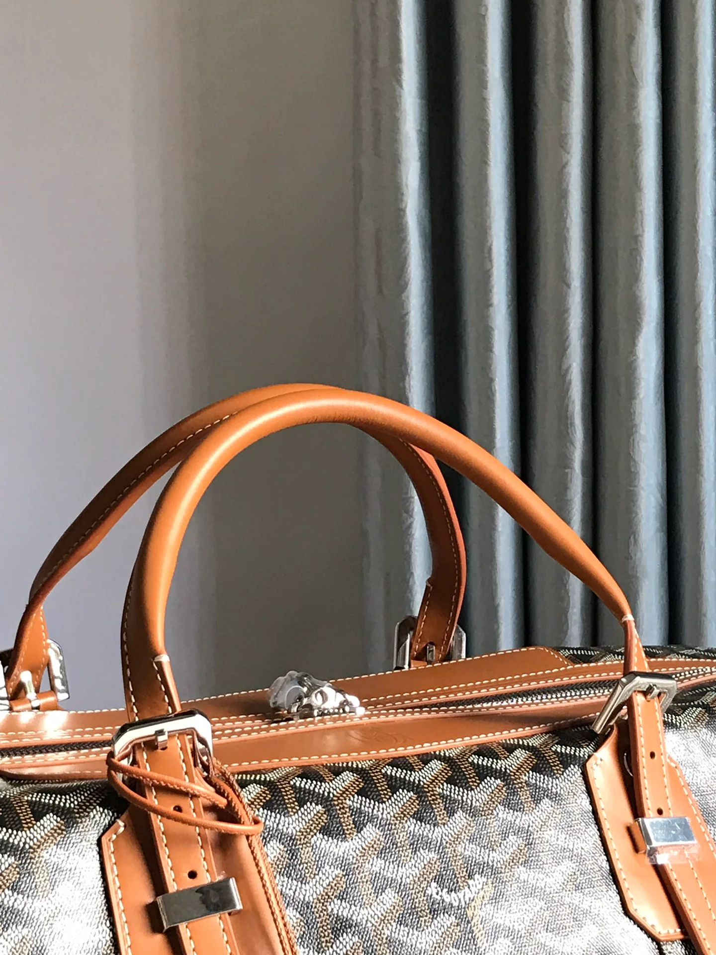 Дорожная сумка Goyard Boeing - коричневая