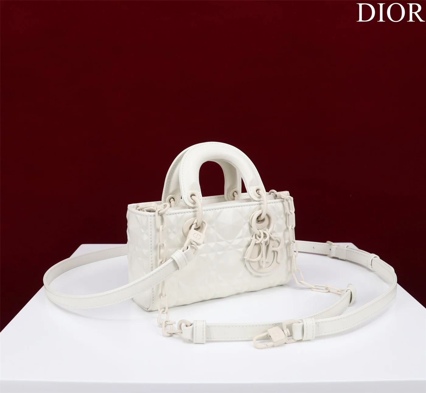Dior Lady D'Joy Micro Series - Мини - Белый
