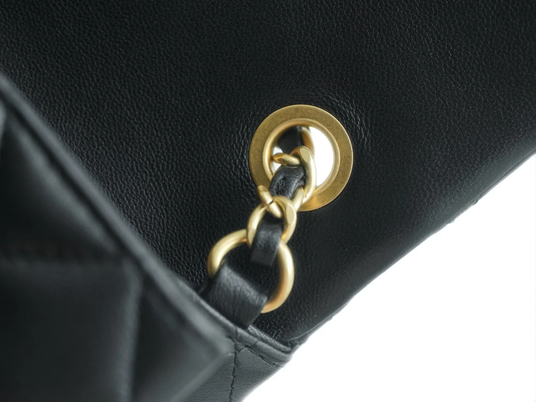 Chanel 23c Gold Ball Mini Black