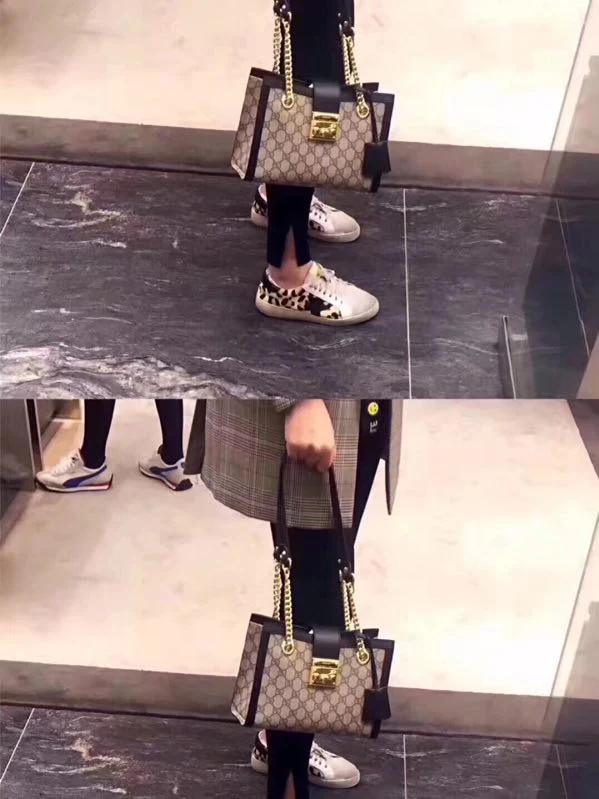 Маленькая сумка-тоут Gucci с замком - 1 шт.