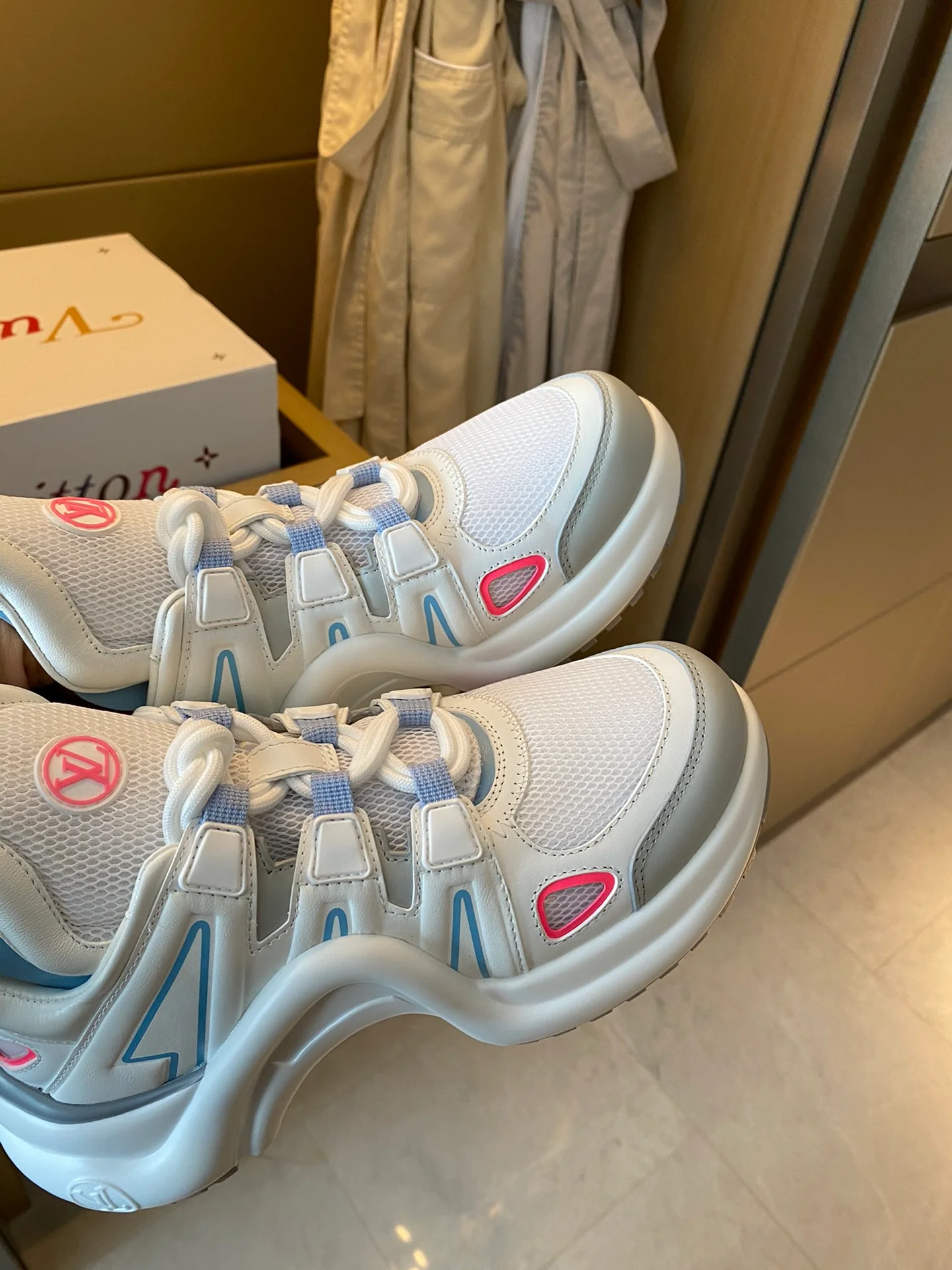 Туфли LV - Массивные туфли LV - 3