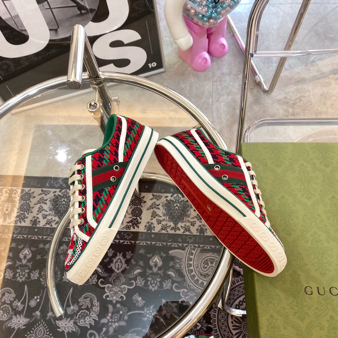 Кед Gucci из парусины - Полная коллекция - 3