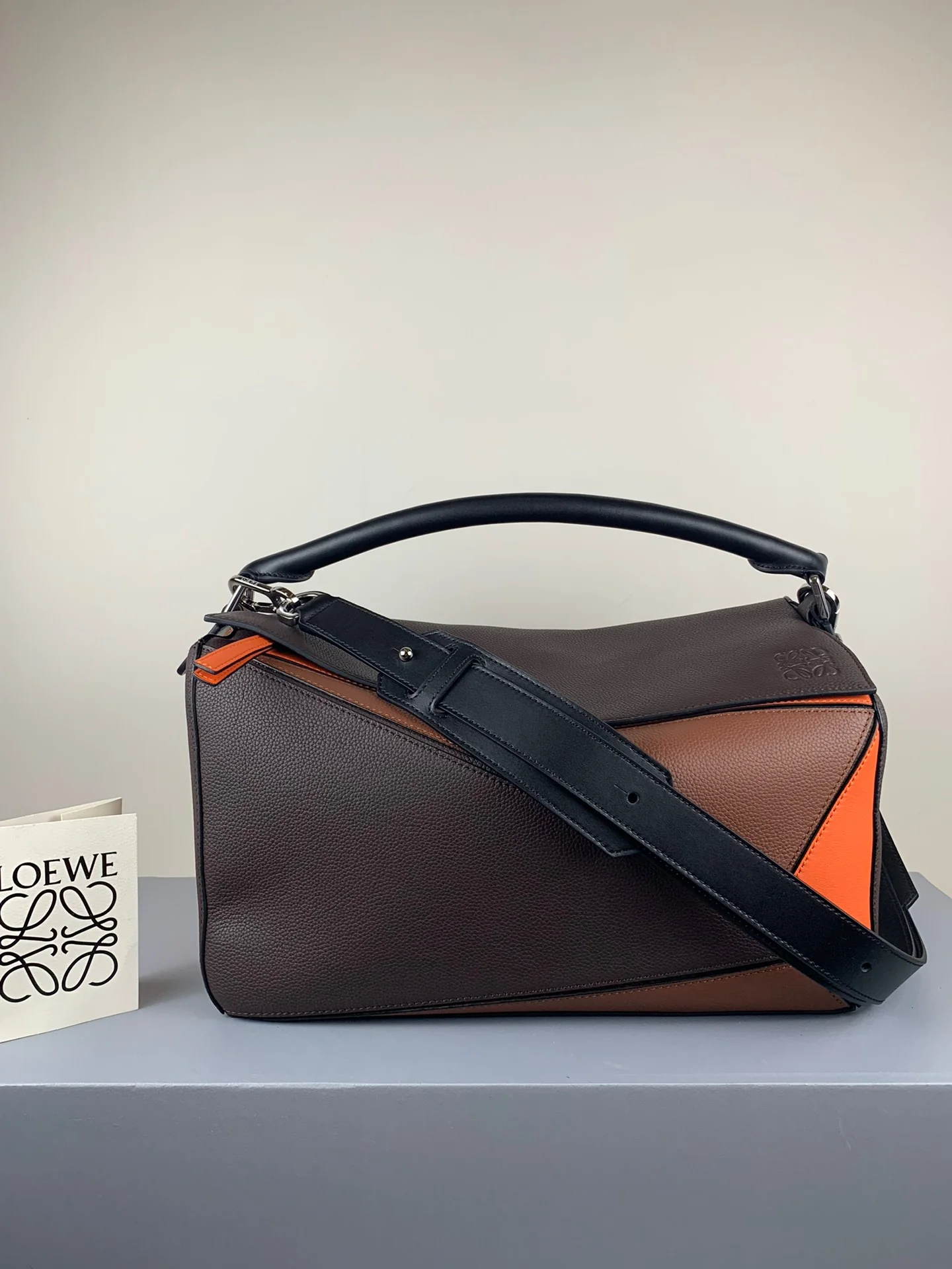 Сумка Loewe Puzzle, телячья кожа, большой размер, 5