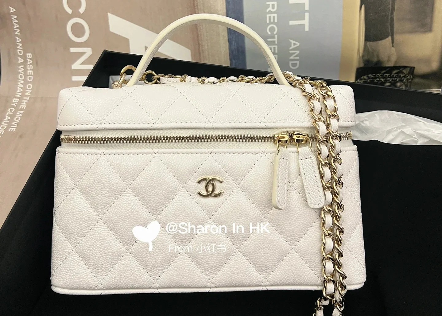 Сумка для ланча Chanel 25c-LP - белая