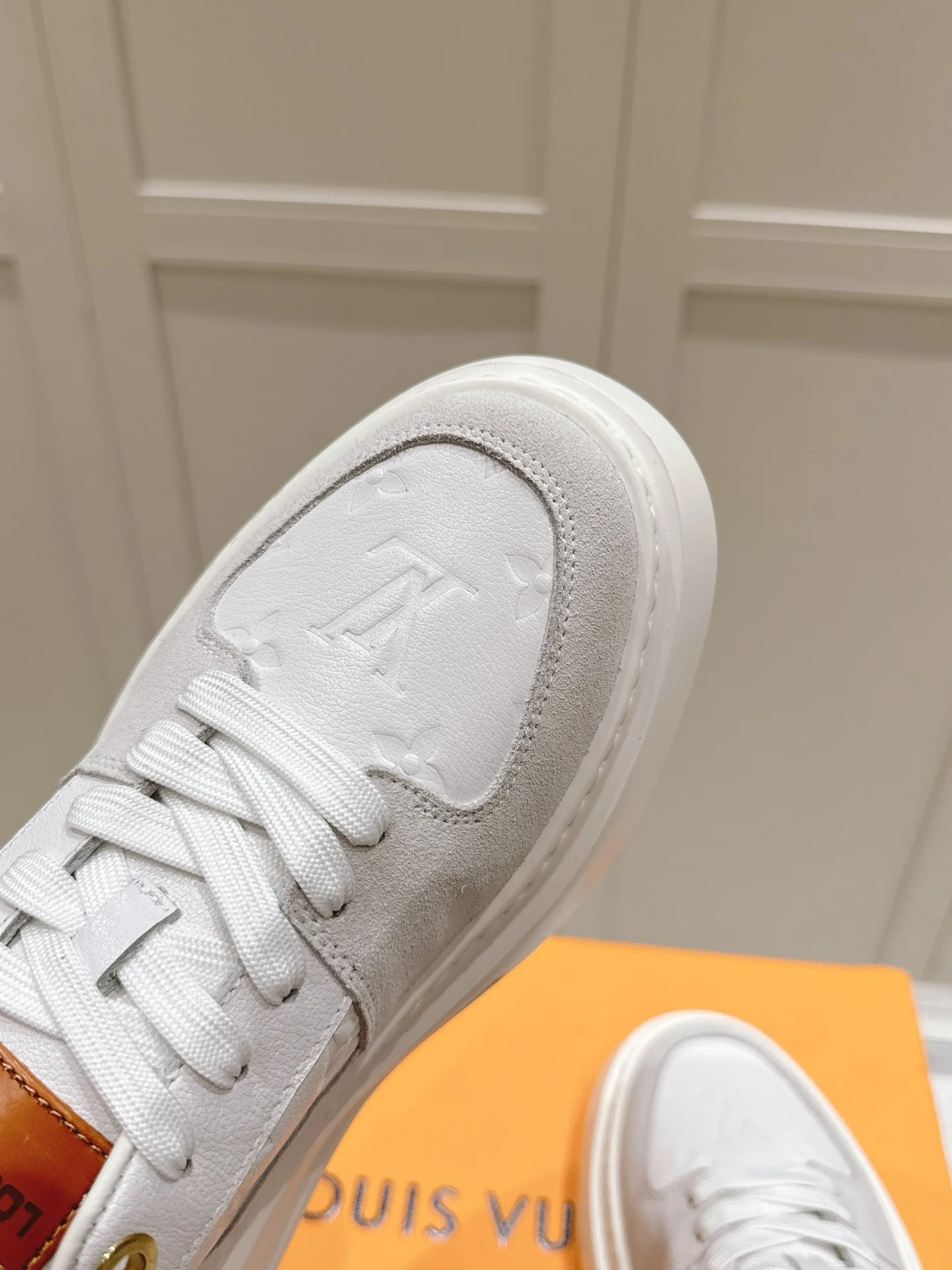 Повседневные туфли на платформе LV-2024, серые.