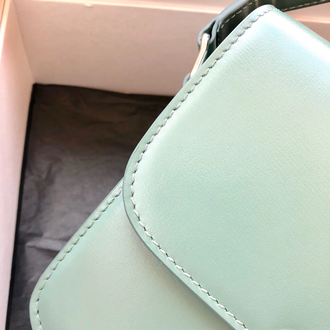 Сумка Celine Triomphe из телячьей кожи - подростковая - 18 - 5 см - 7