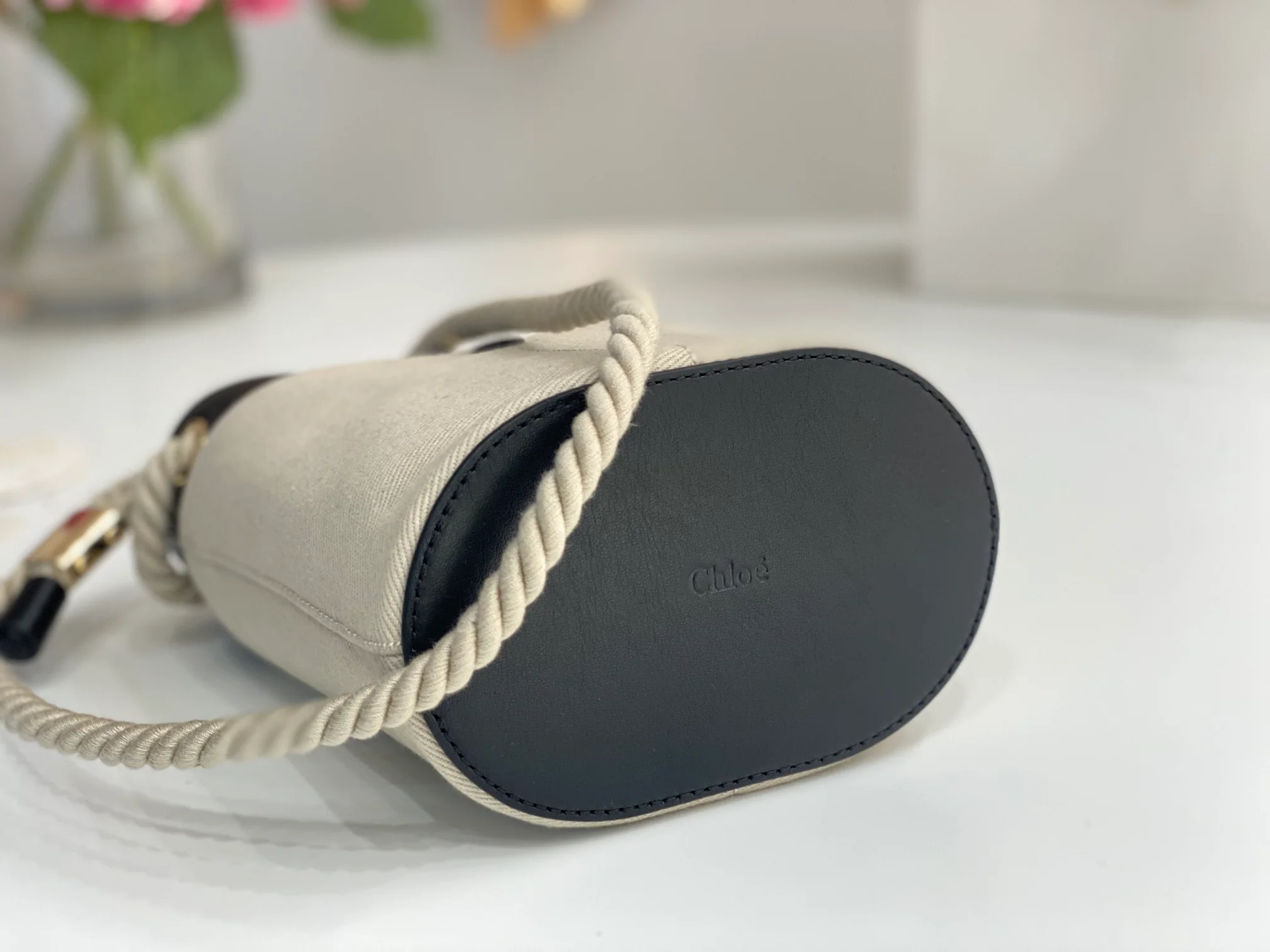 Сумка-ведро Chloe-key - черная