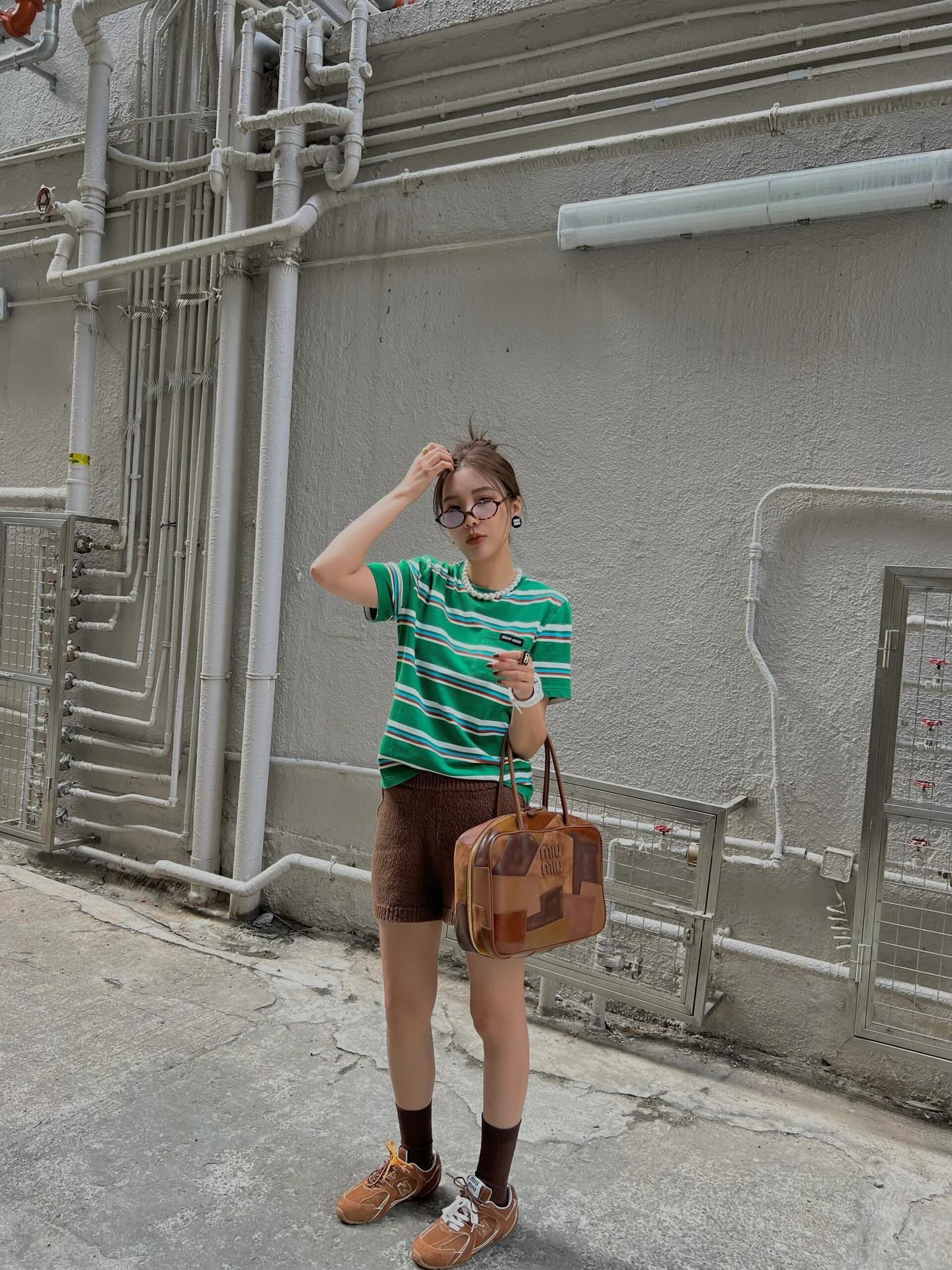 Портфель из лоскутной кожи Miu Miu-5bb117-2dd