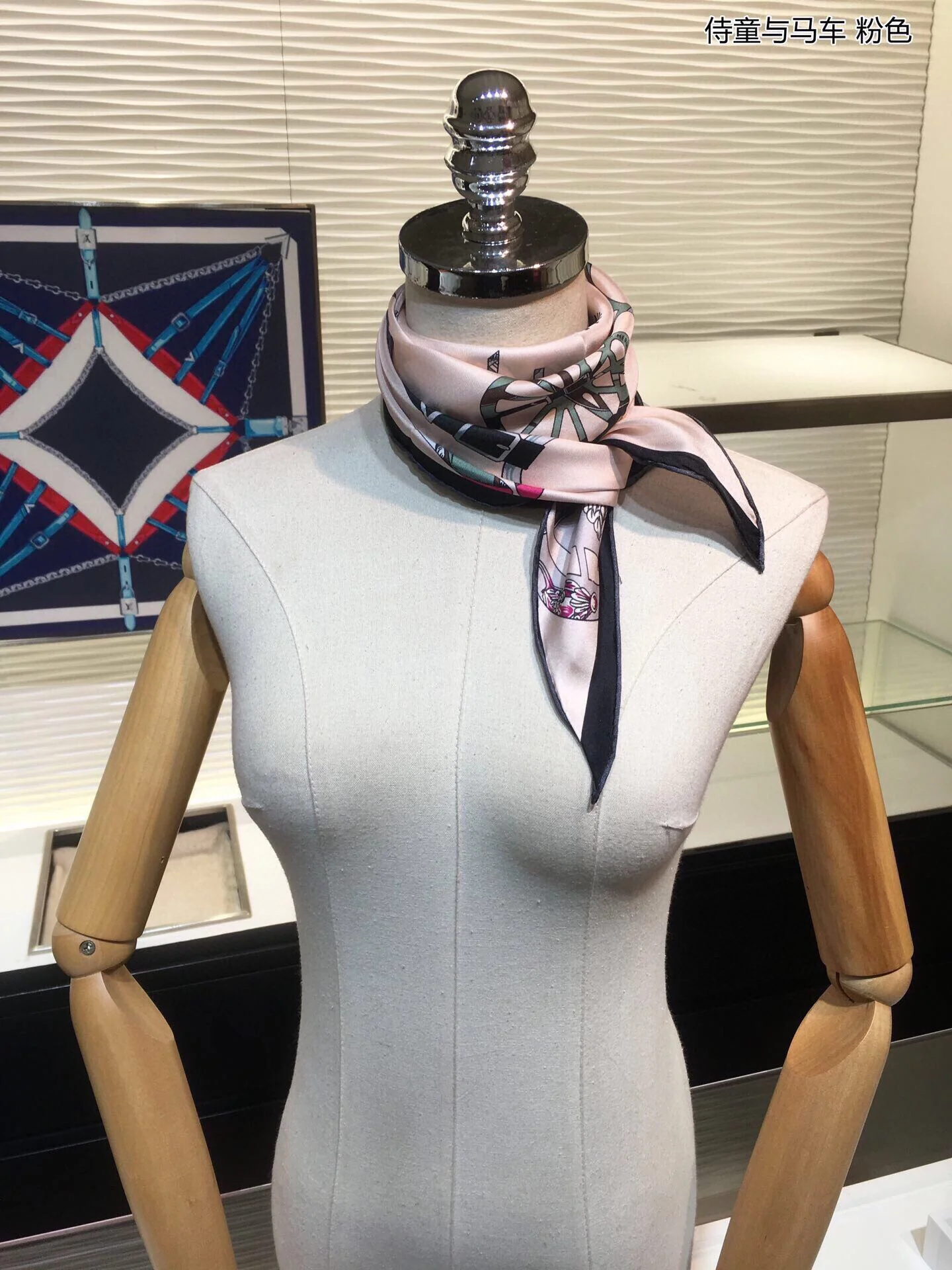 Hermes - Новейший шарф Garden Diamond - 100% - Твиловый шелк - 43 - 115 см - 3