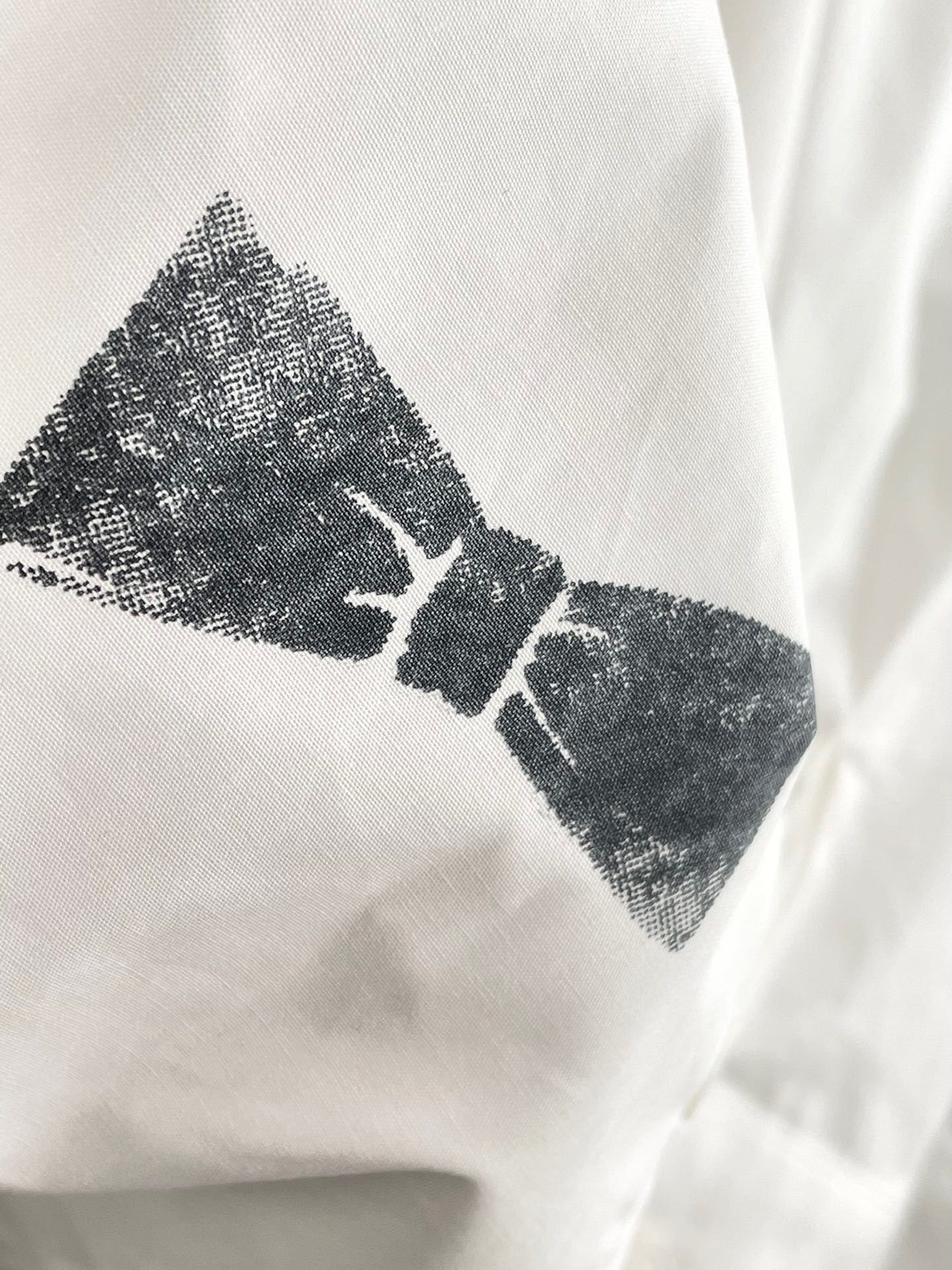 Chanel 2403 - Свободная рубашка с принтом в виде банта