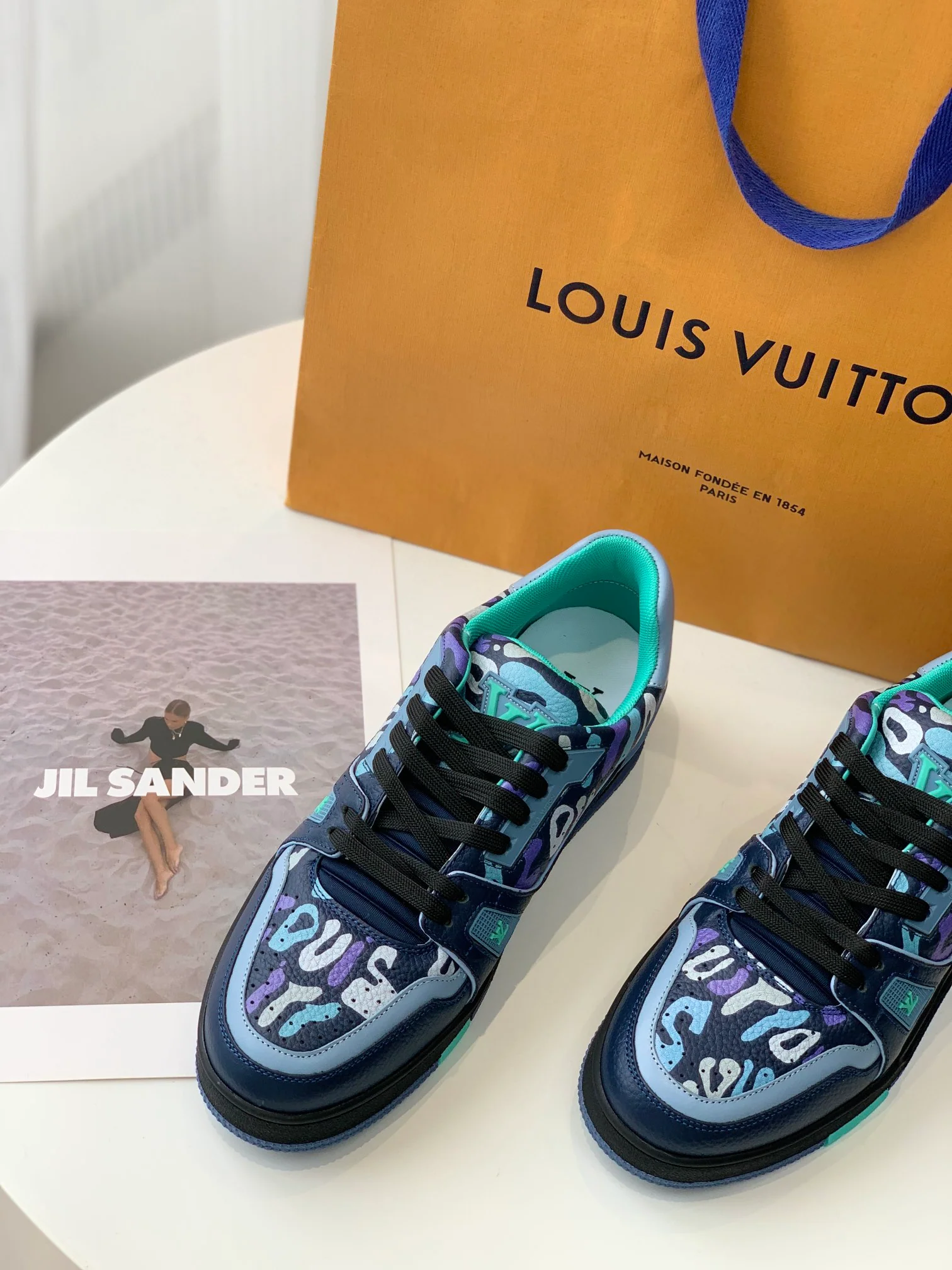 Кроссовки LV Trainer Series - Унисекс - Камуфляж