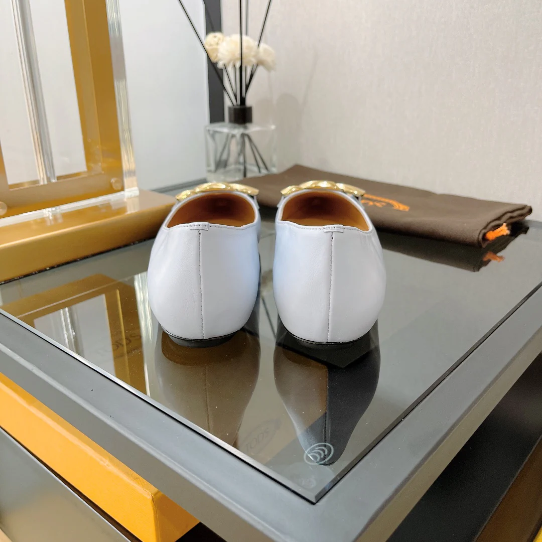 Туфли-балетки Tods с острым носком - 2