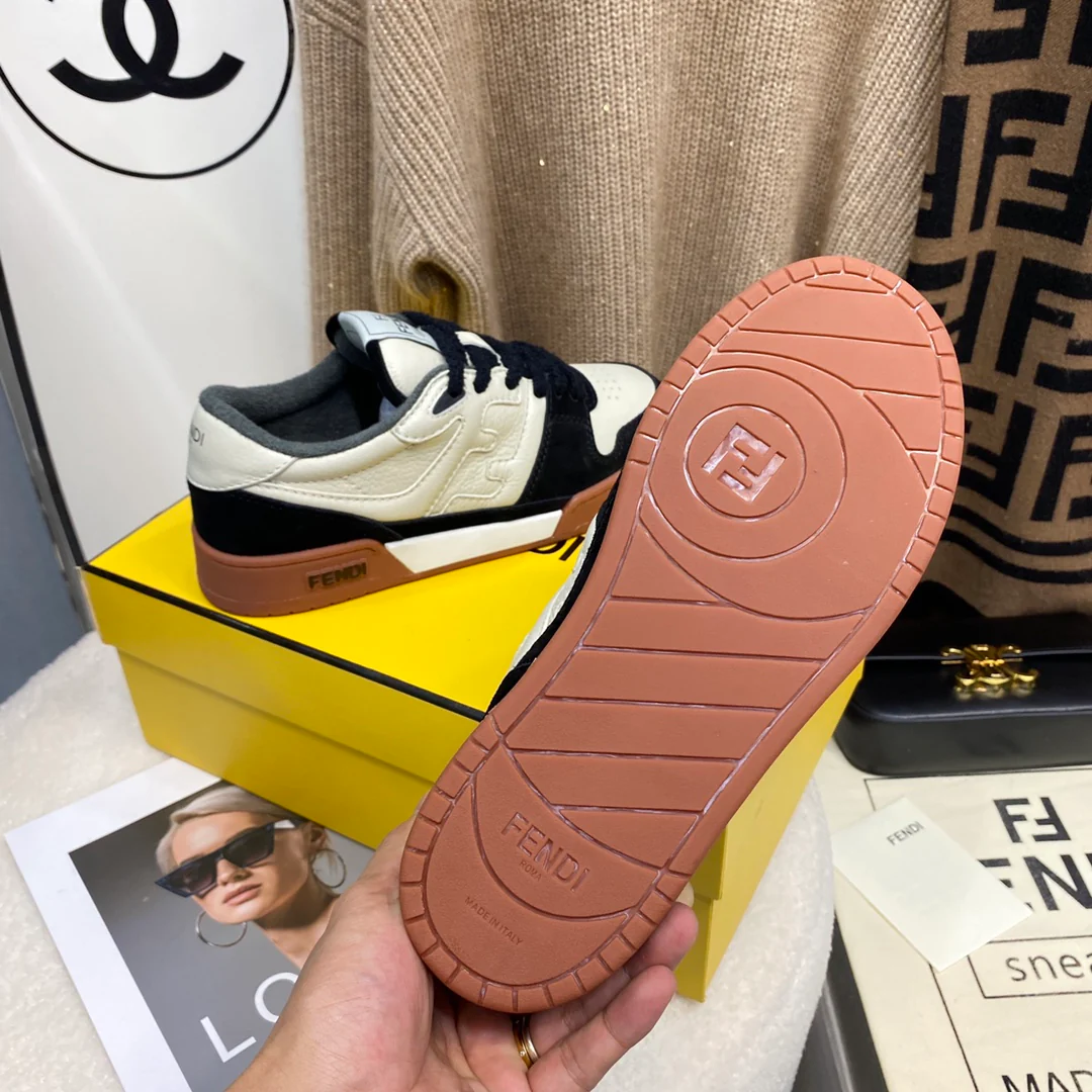 Обувь Fendi - серия Fendi Match - черно-белая