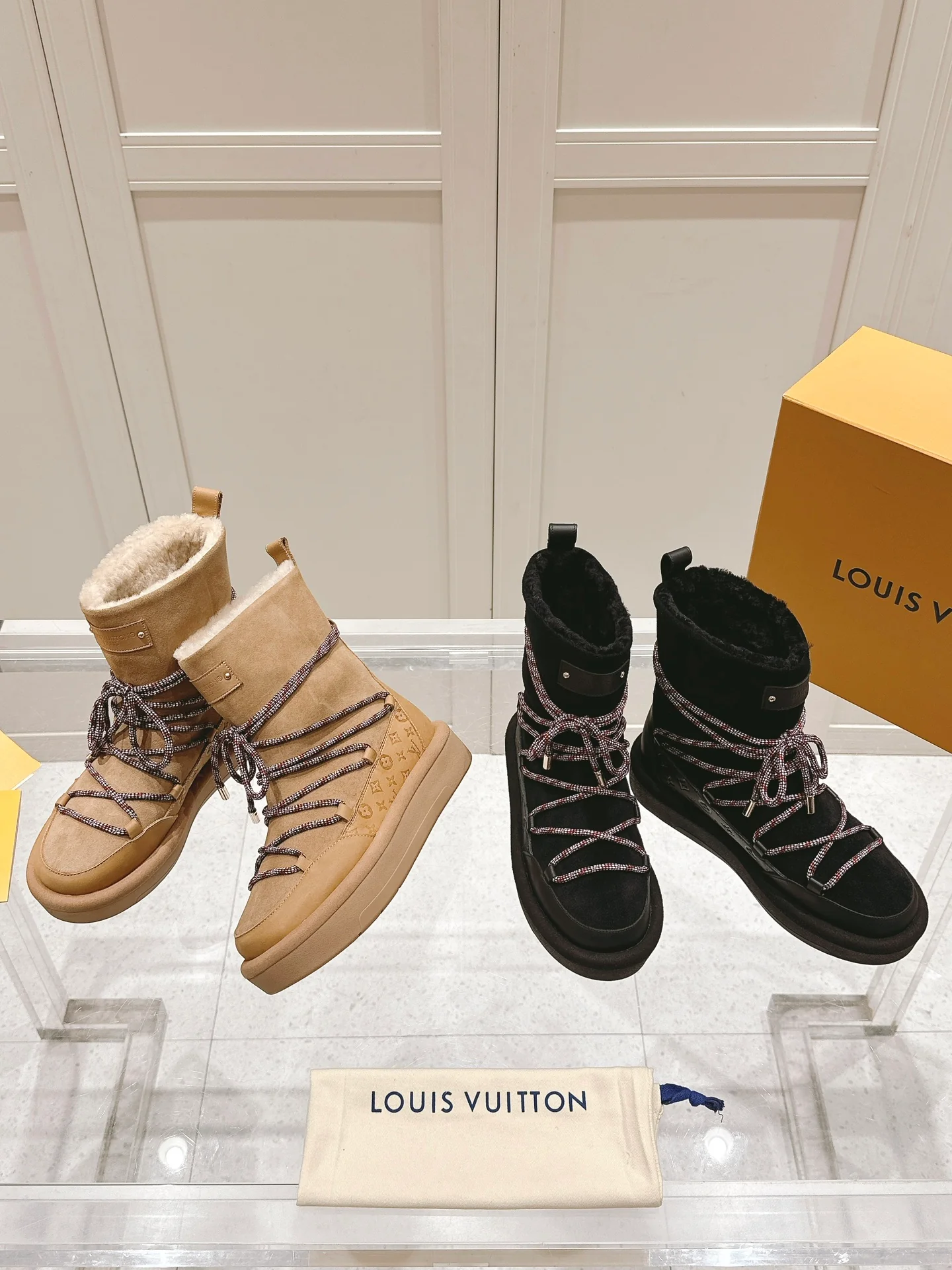 Снежные ботинки на платформе LV-2024 - Изображение из коллекции - 1