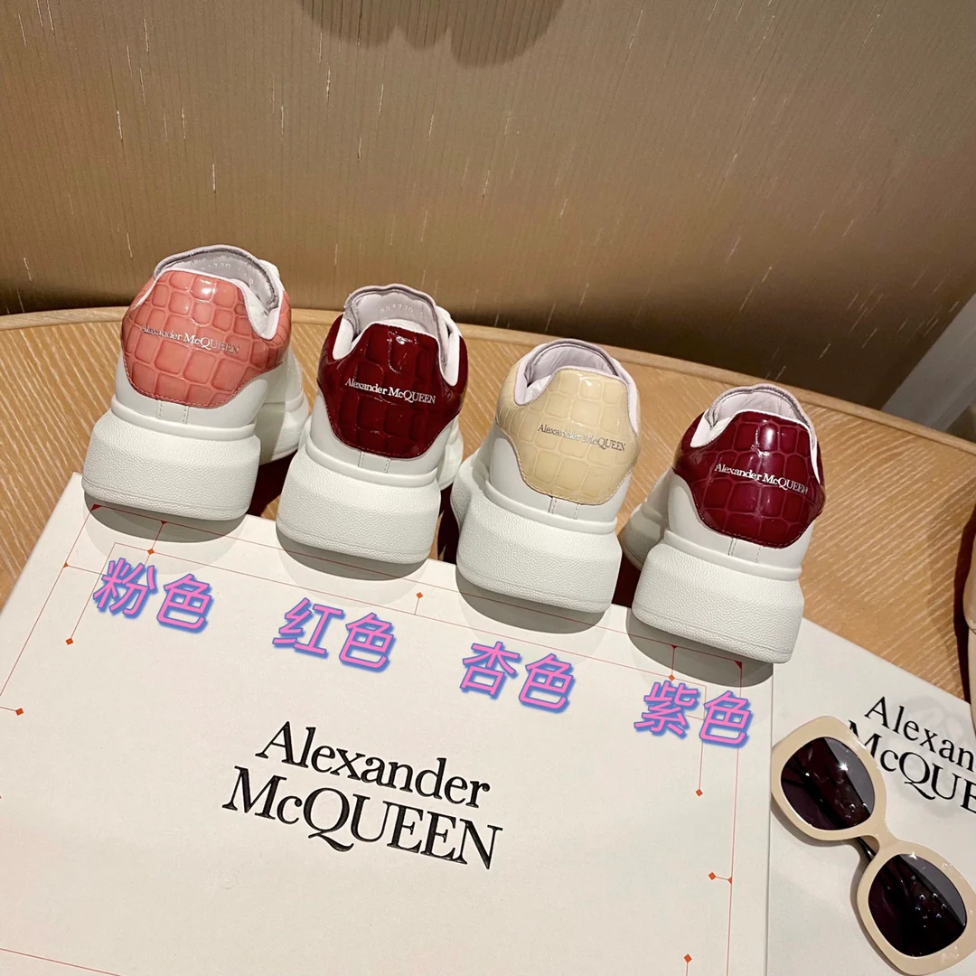 McQueen - Классические белые кроссовки - Полная коллекция