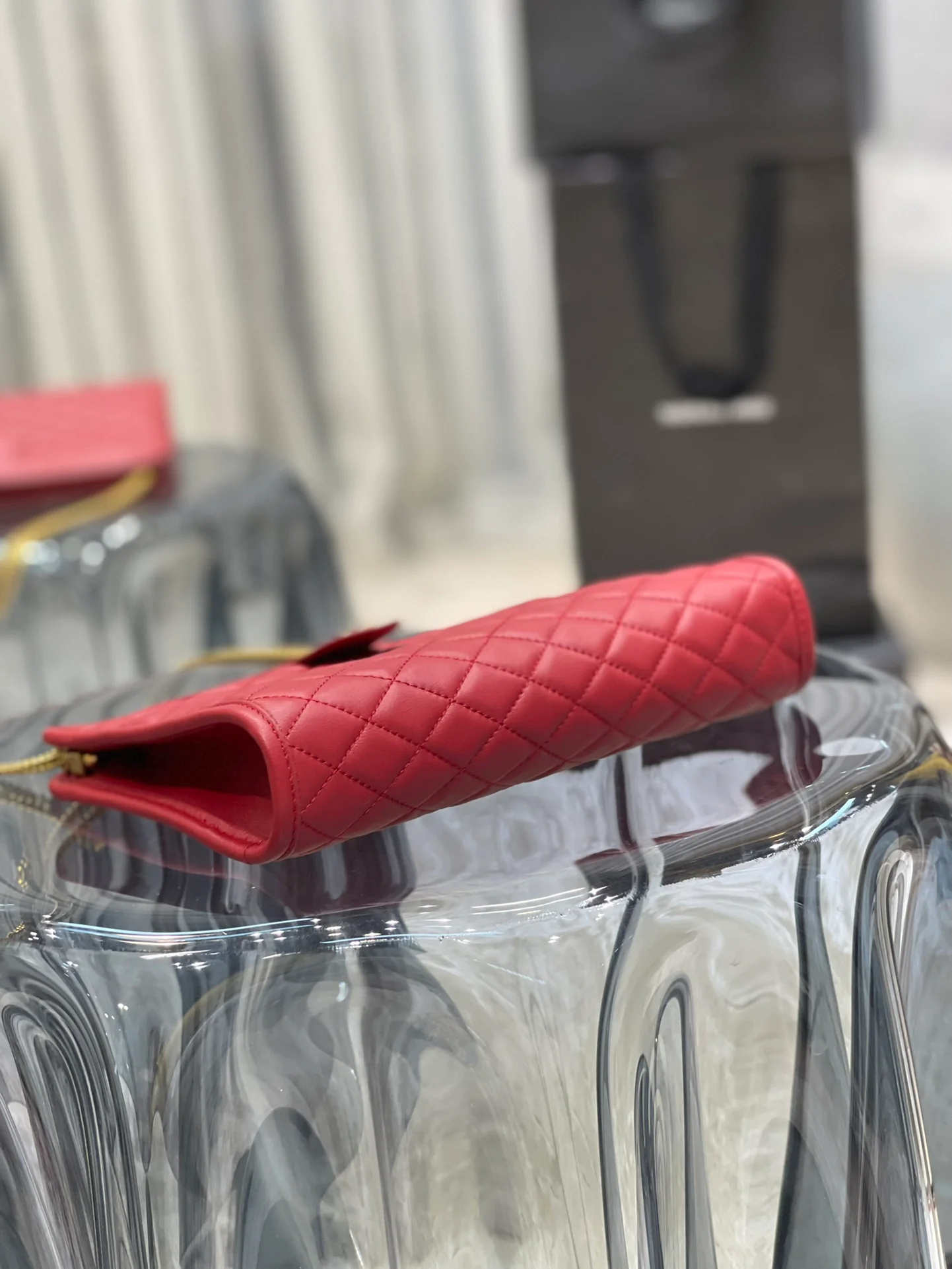 Сумка YSL Montaigne Chain Bag - сумка через плечо - красная