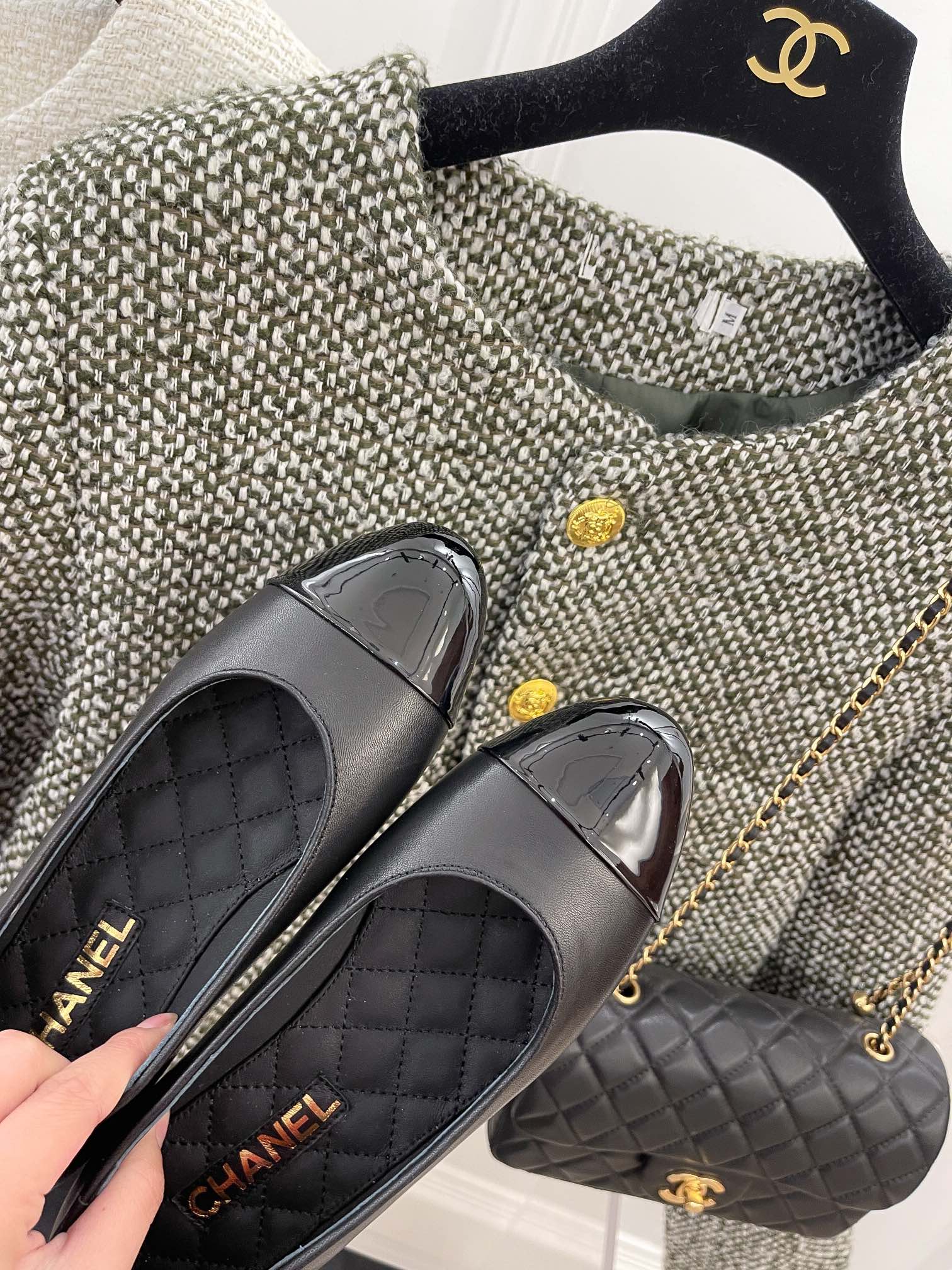 Chanel - Изысканная цепочка - Туфли Мэри Джейн - 5