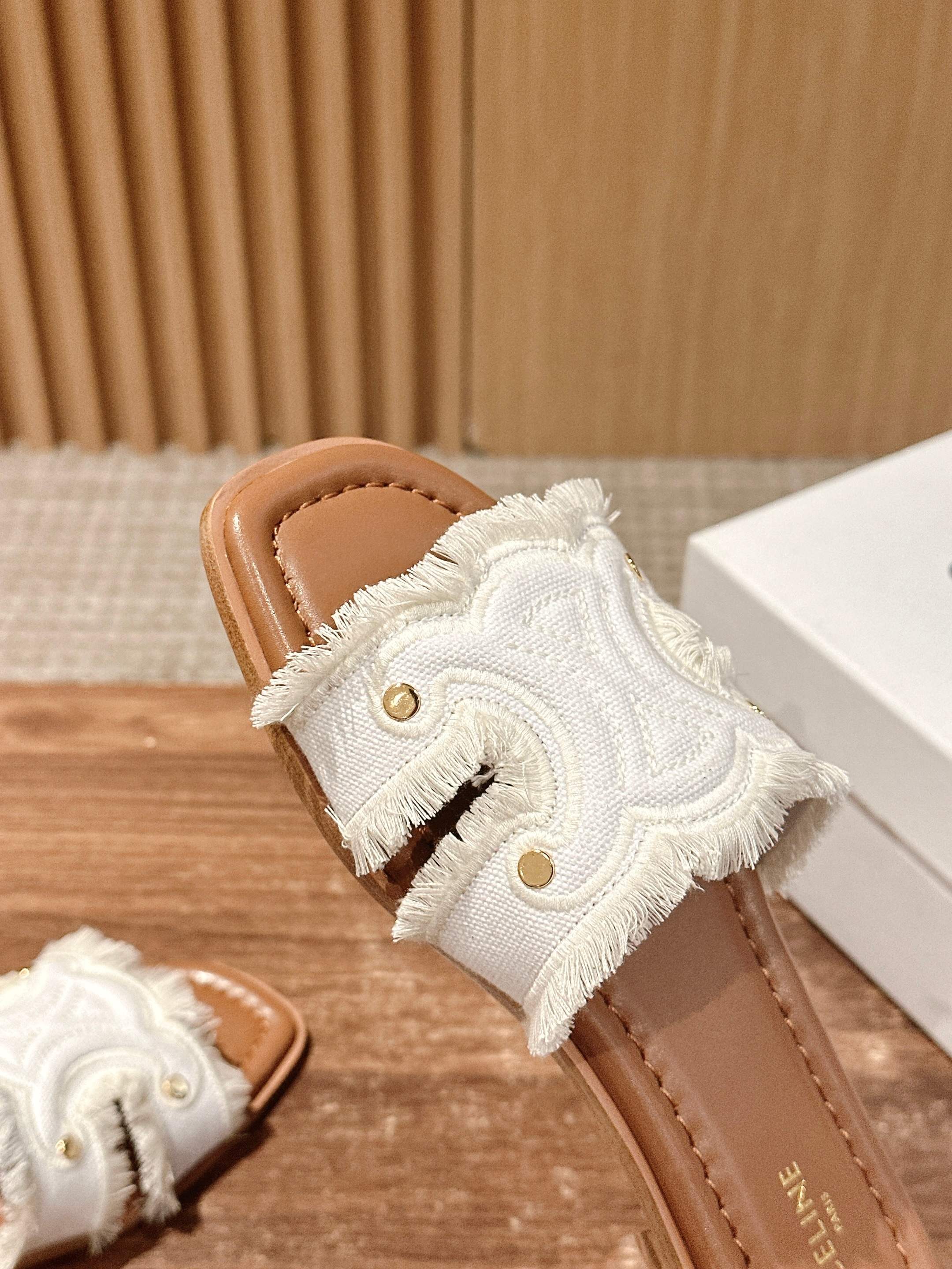 Туфли Celine Arc de Triomphe - белые