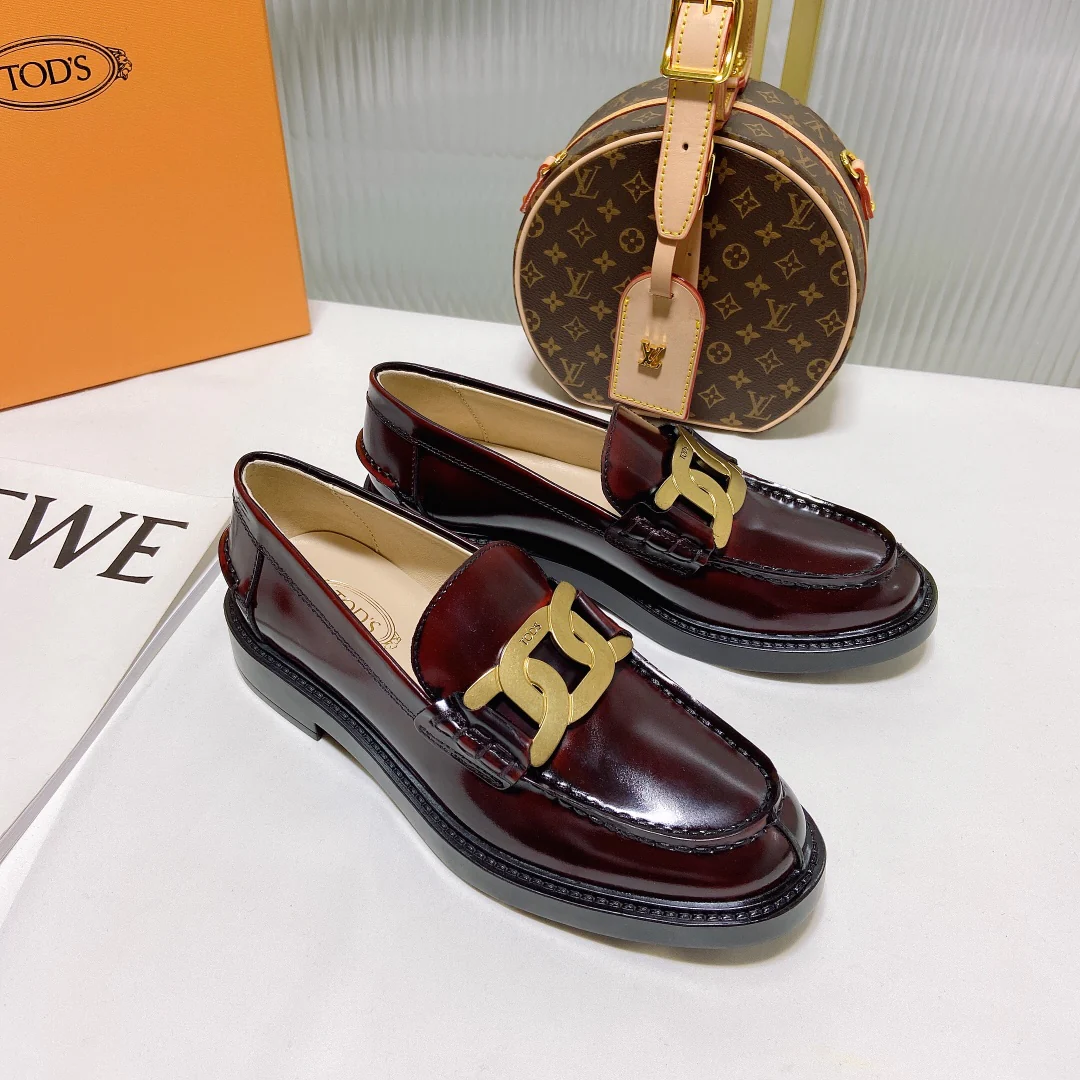 Лоферы на платформе Tods - 1