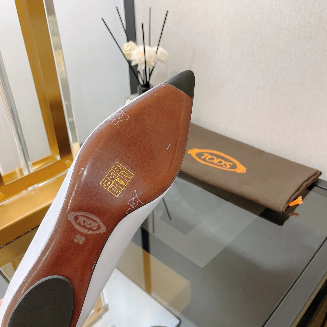 Туфли-балетки Tods с острым носком - 2