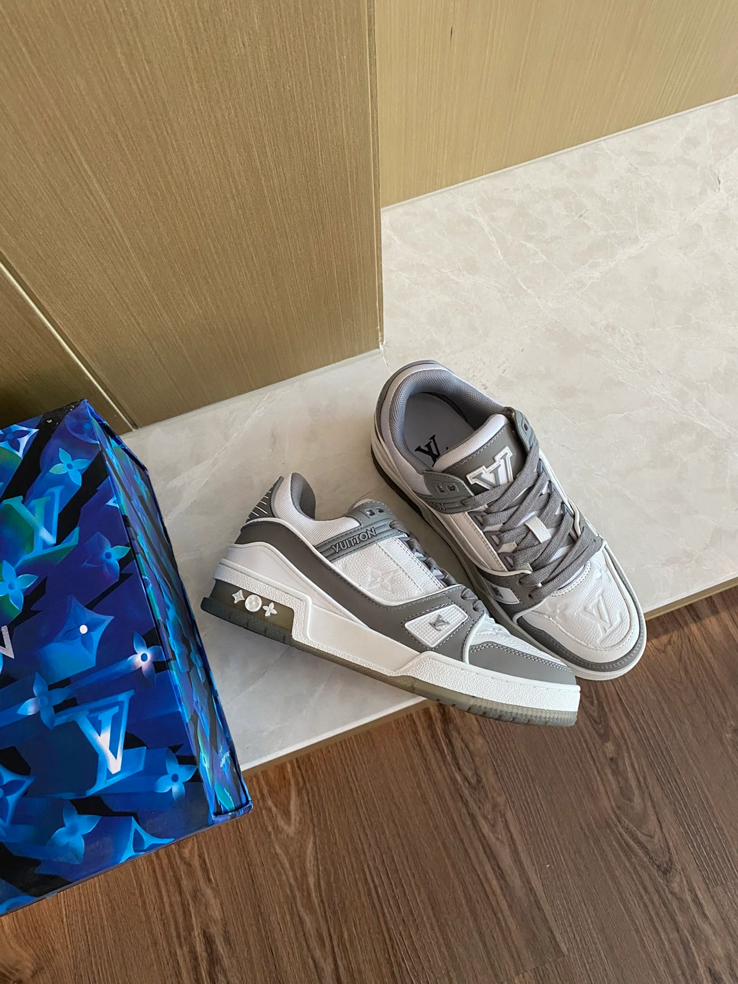 Обувь LV - кроссовки LV Trainer - 18