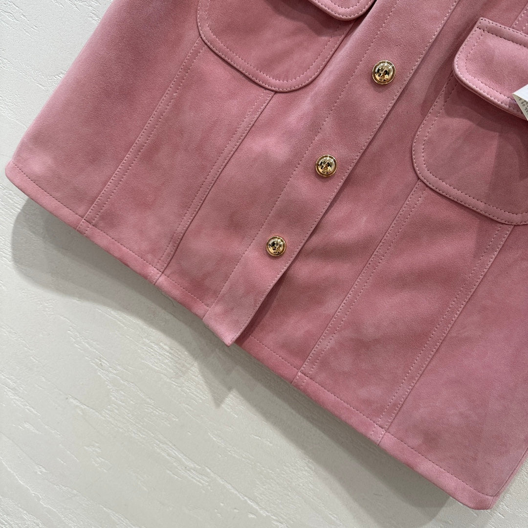 Miu Miu-2404-24 Новинка ранней весны: Шикарный кашемировый костюм в молекулярном стиле - 1