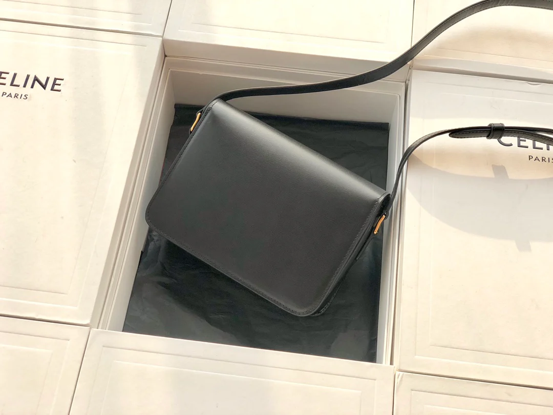 Сумка Celine Triomphe из телячьей кожи - подростковая - 18 - 5 см - 1