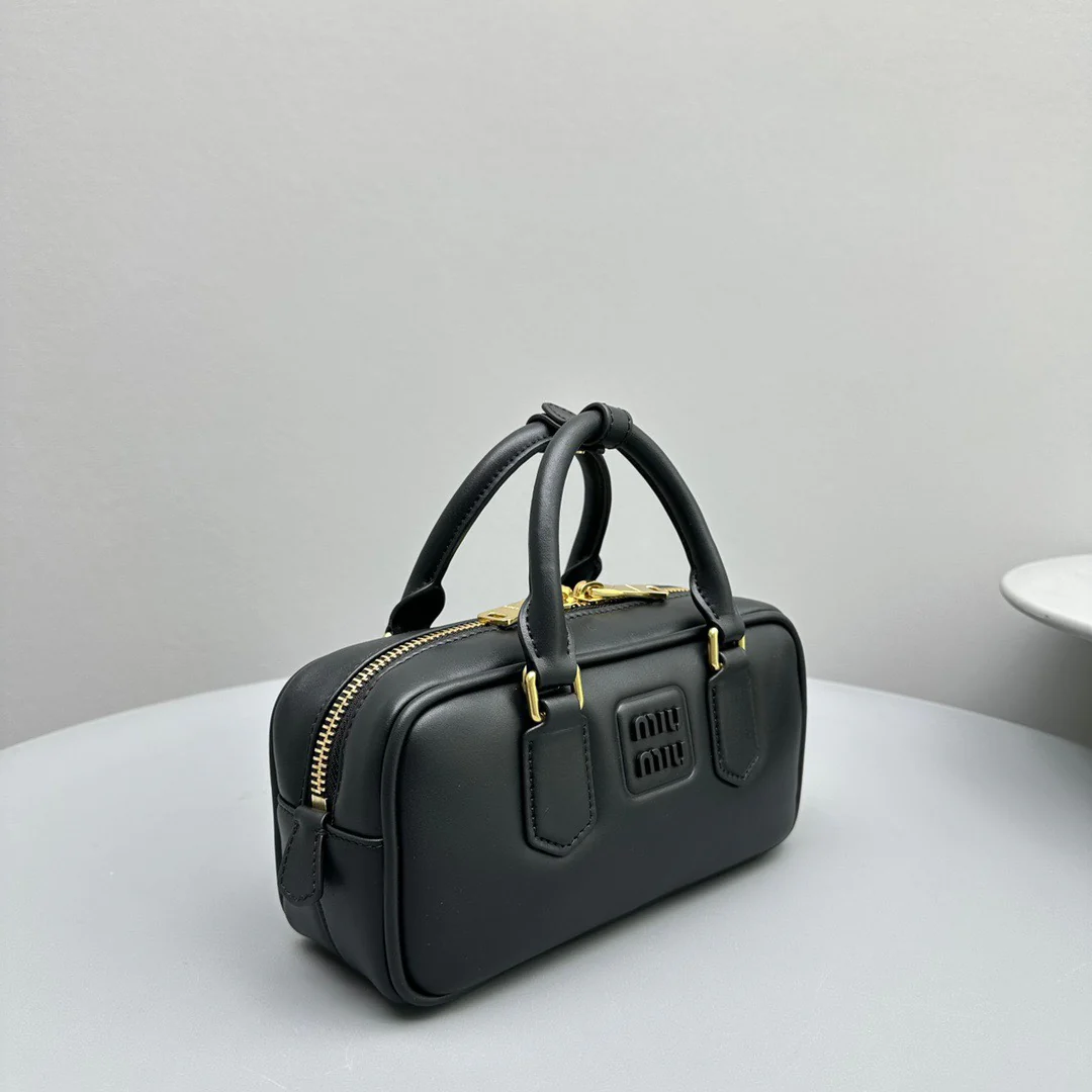 Сумка для боулинга Miu Miu - Маленькая - Черная