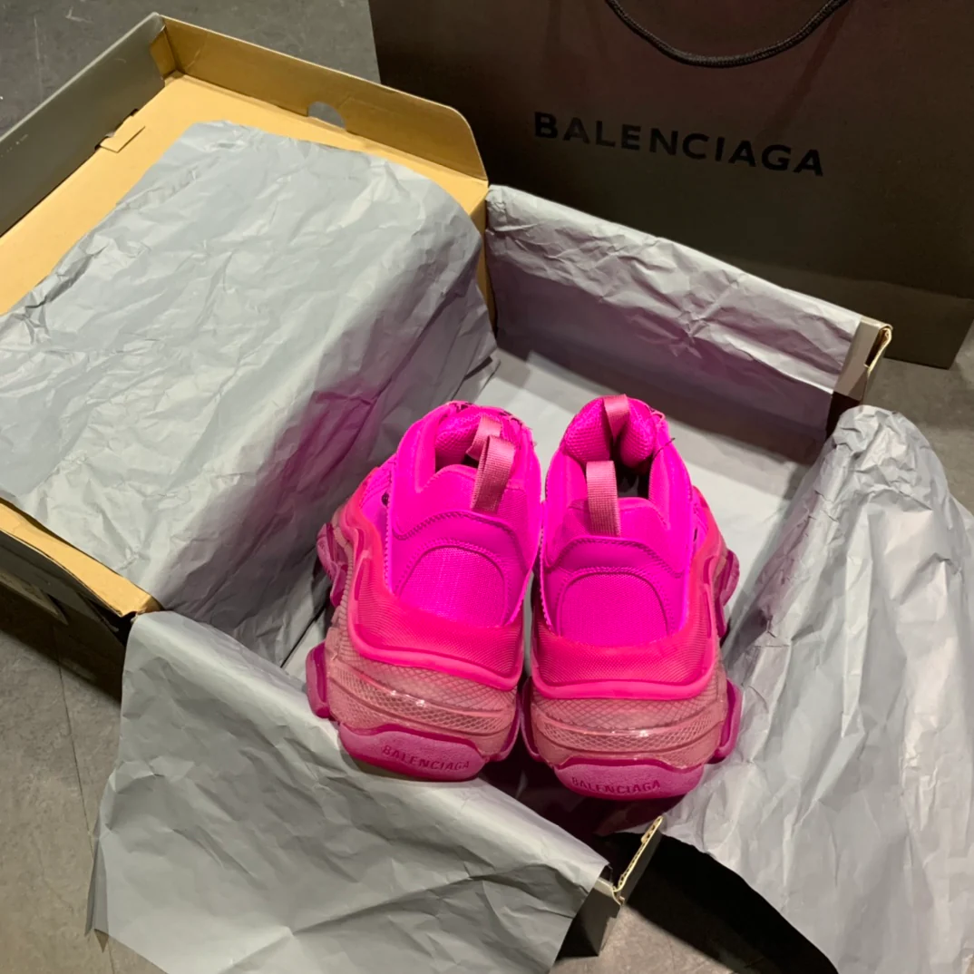 Li Shi - Папины кроссовки - Подошва с воздушной подушкой - Персиково-розовый