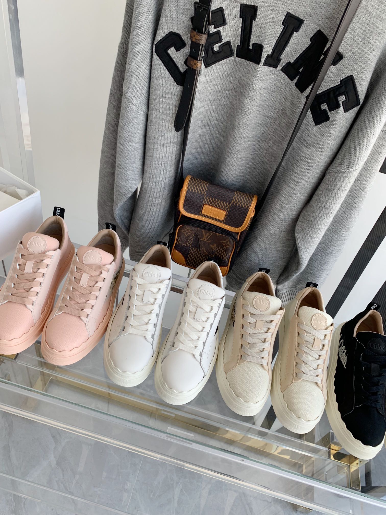 Кроссовки на платформе Chloe - повседневная обувь
