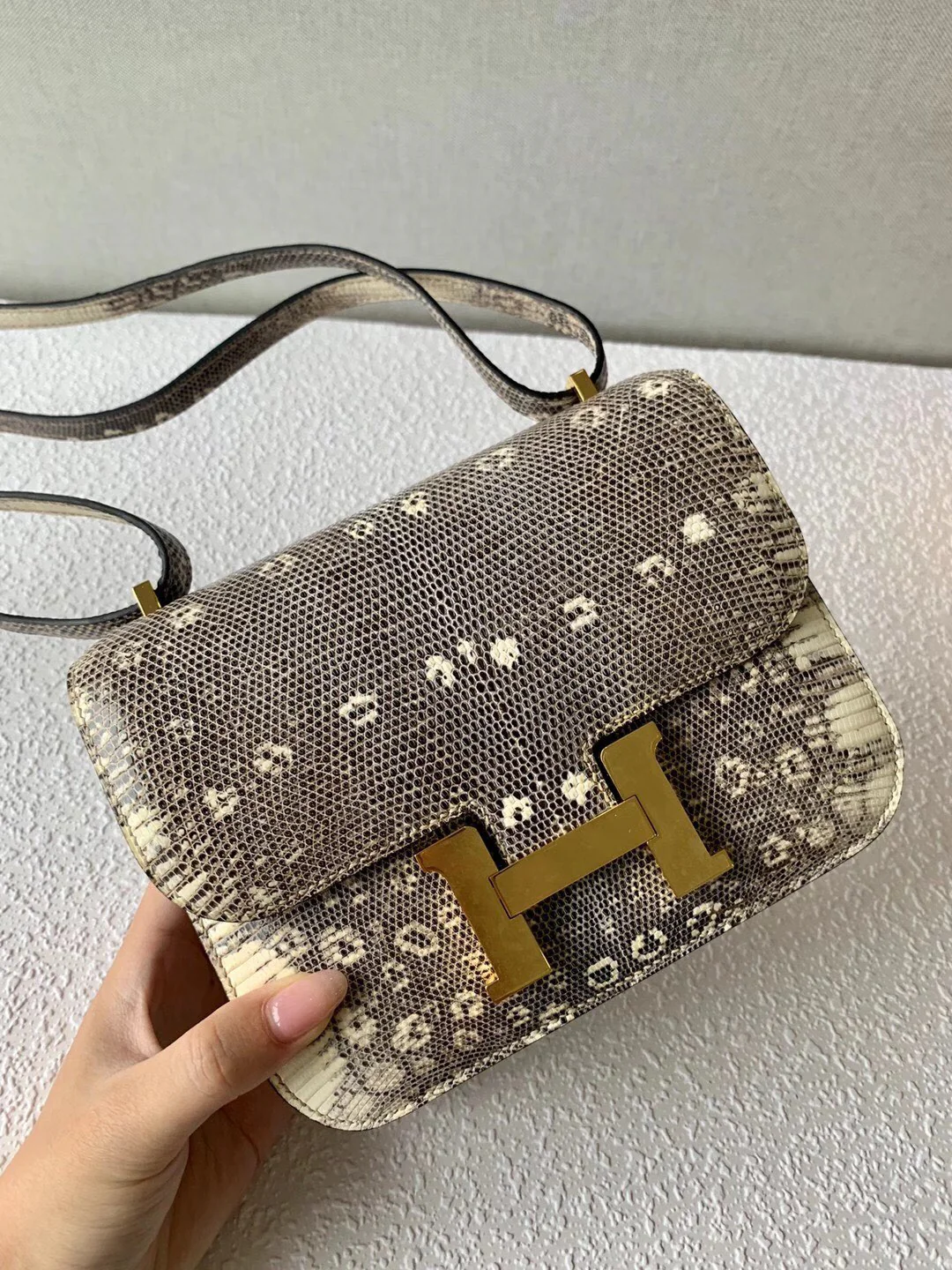 herme-constanse-mini-19-ombre-lizard-gold buckle