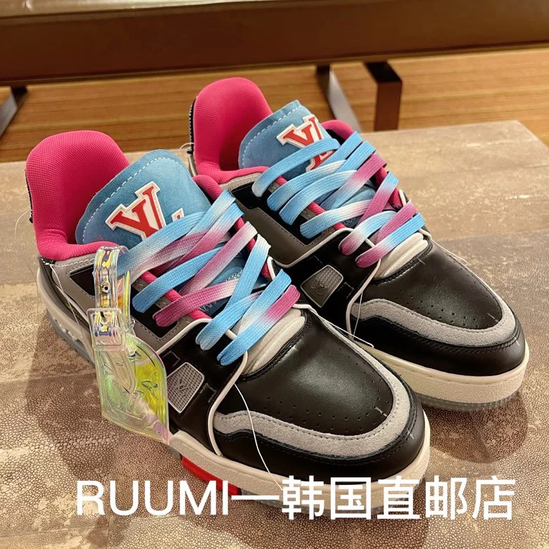 LV - Кожаные кроссовки - Повседневная обувь - Мужская