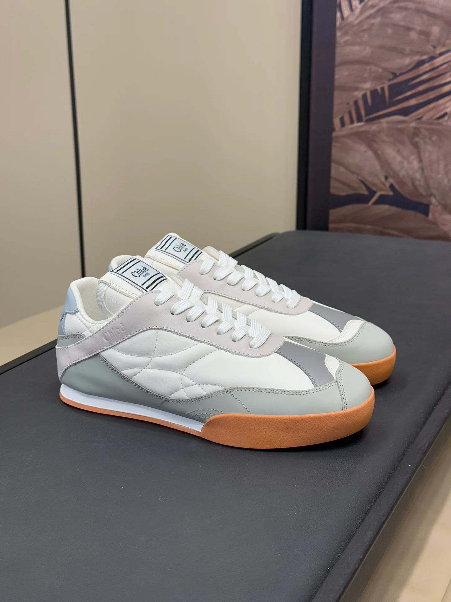 Повседневные туфли Chloe 2024 - серые