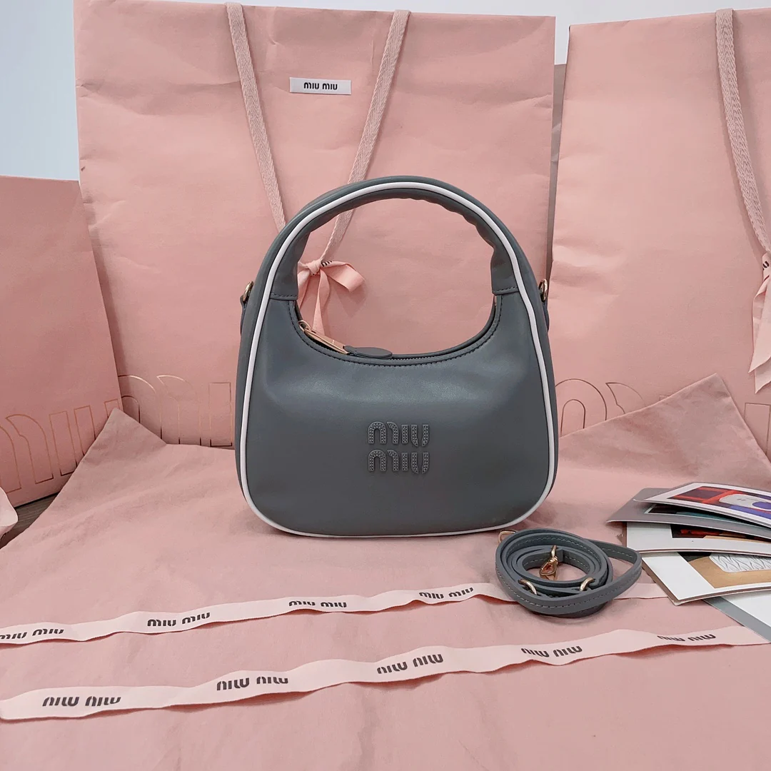 Сумка Miu Miu 5bc125 miuwander - сине-серый