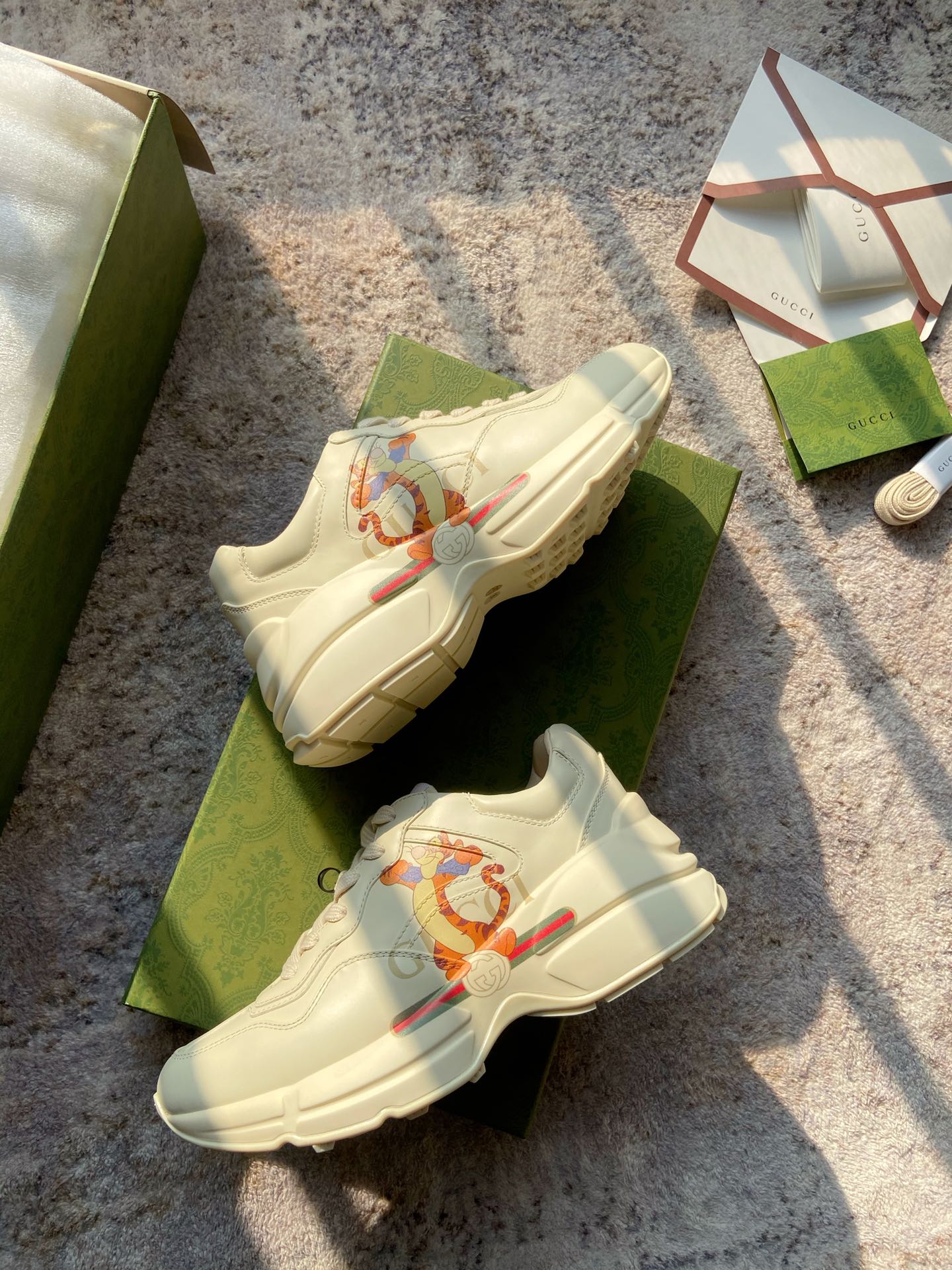 Gucci - Массивные туфли - 25