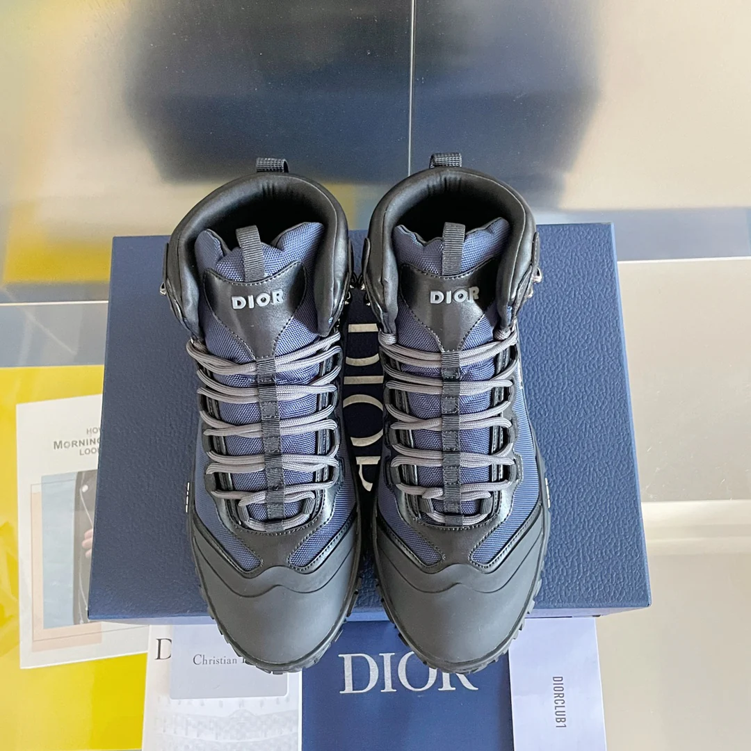 Кроссовки Dior Diorizon Series - Высокие кроссовки - Унисекс - Черно-синие