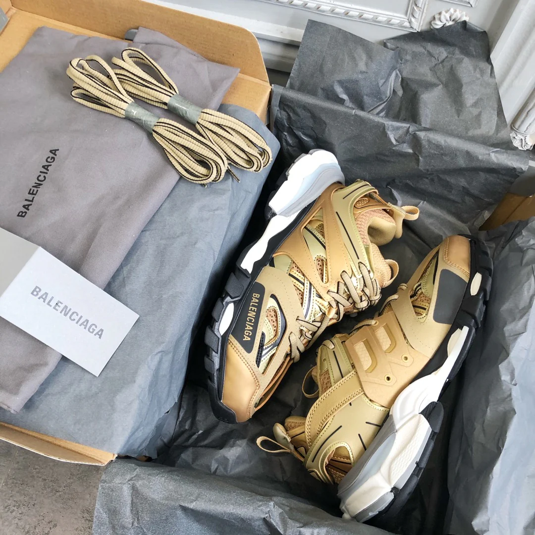 Balenciaga - Папины кроссовки - Золотые