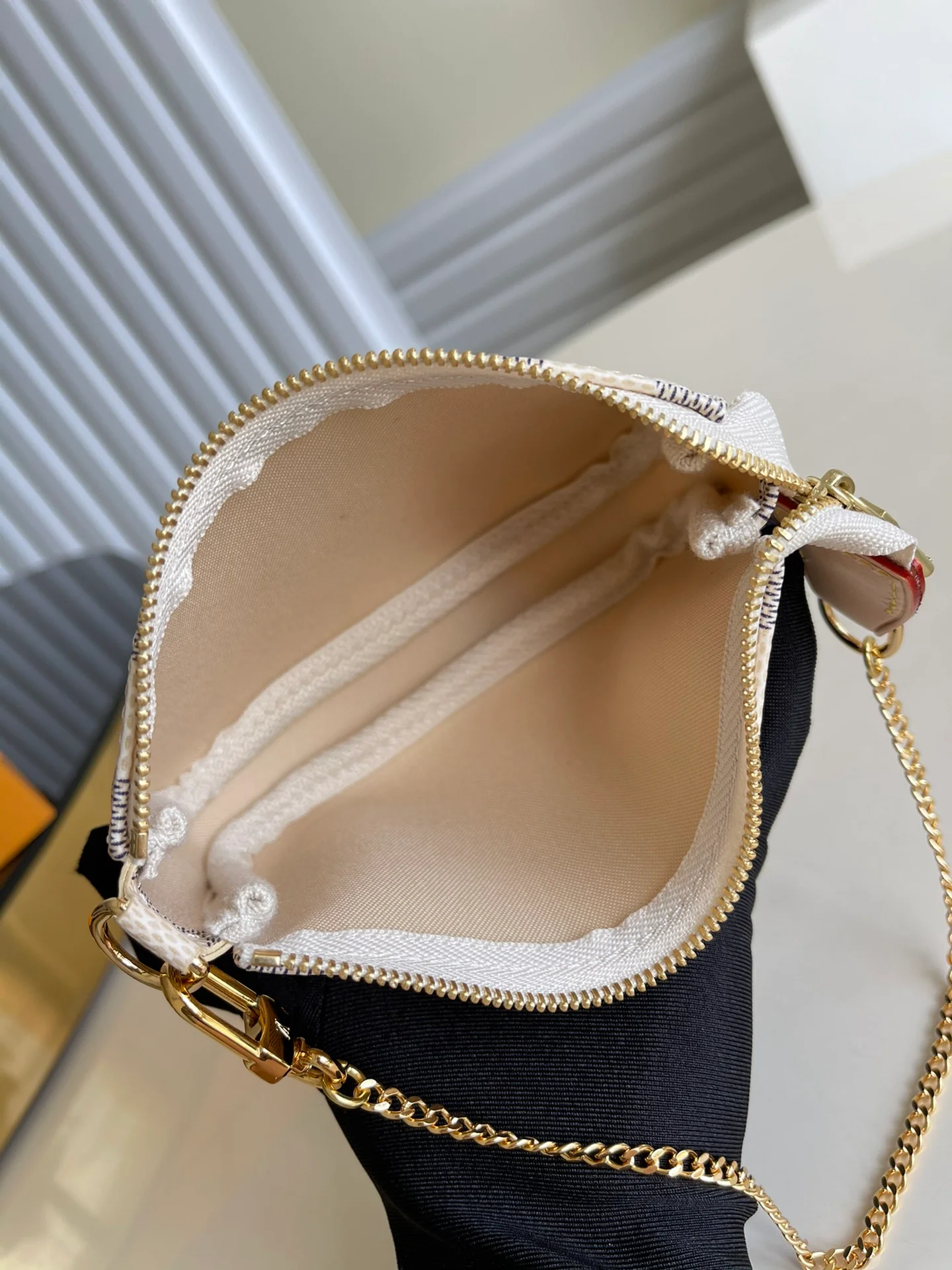 lv-m58010 белая клетчатая мини-сумочка, аксессуары, маленькая сумочка